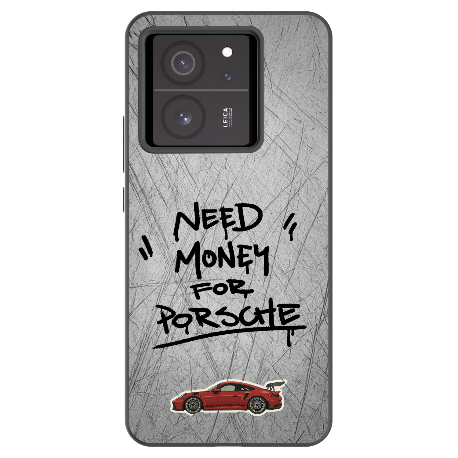 Picasee silikónový čierny obal pre Xiaomi 13T - Grey Drift