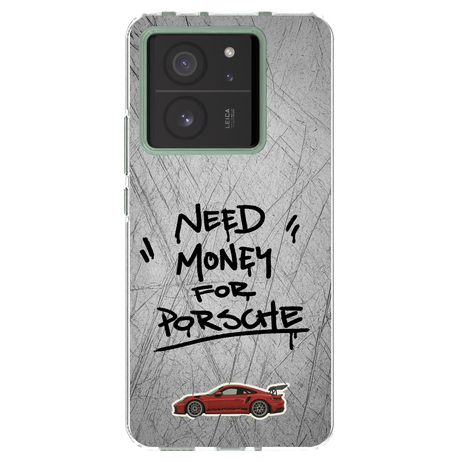 Picasee silikónový prehľadný obal pre Xiaomi 13T - Grey Drift