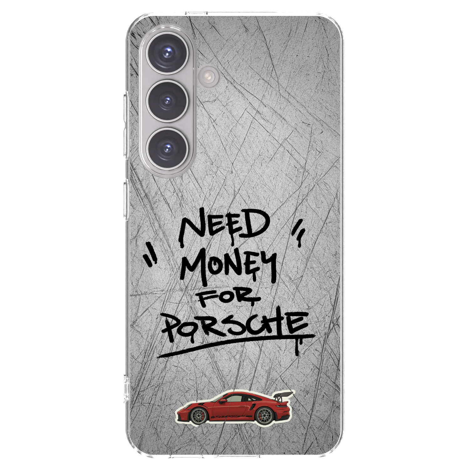 Picasee silikónový prehľadný obal pre Samsung Galaxy S24 S921B 5G - Grey Drift