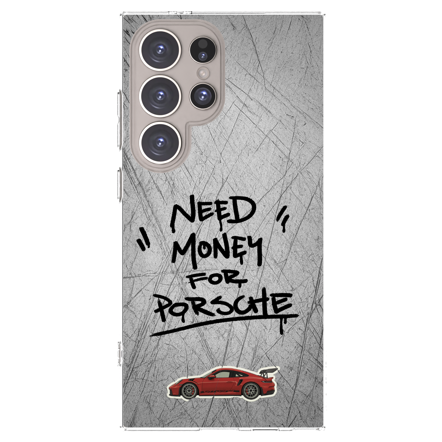 Picasee silikónový prehľadný obal pre Samsung Galaxy S24 Ultra S928B 5G - Grey Drift