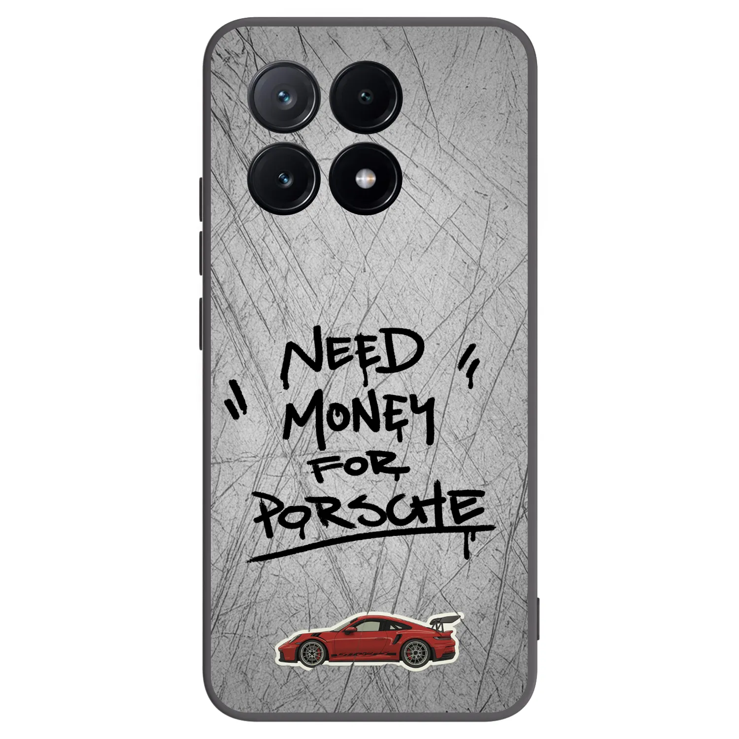 Silikónový čierny obal pre Xiaomi Poco X6 Pro - Grey Drift