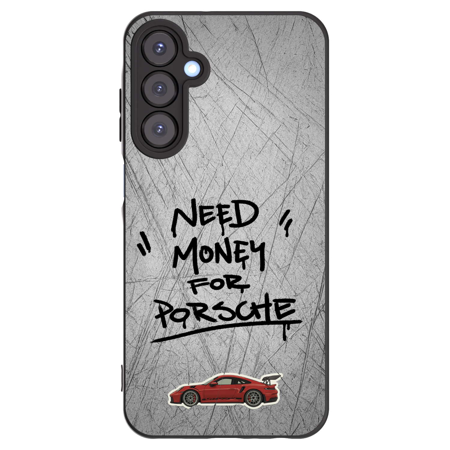 Picasee silikónový čierny obal pre Samsung Galaxy A25 A256B 5G - Grey Drift