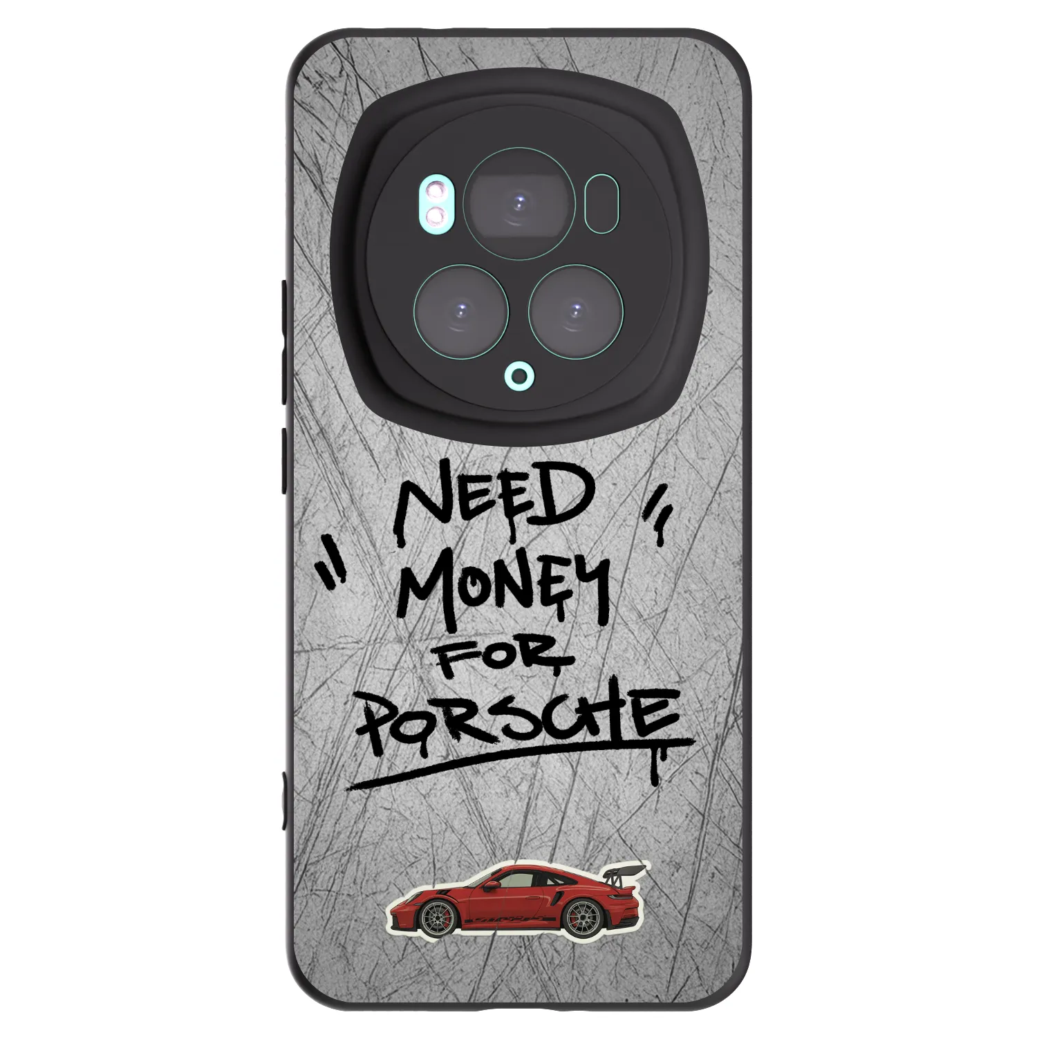 Picasee silikónový čierny obal pre Honor Magic6 Pro - Grey Drift