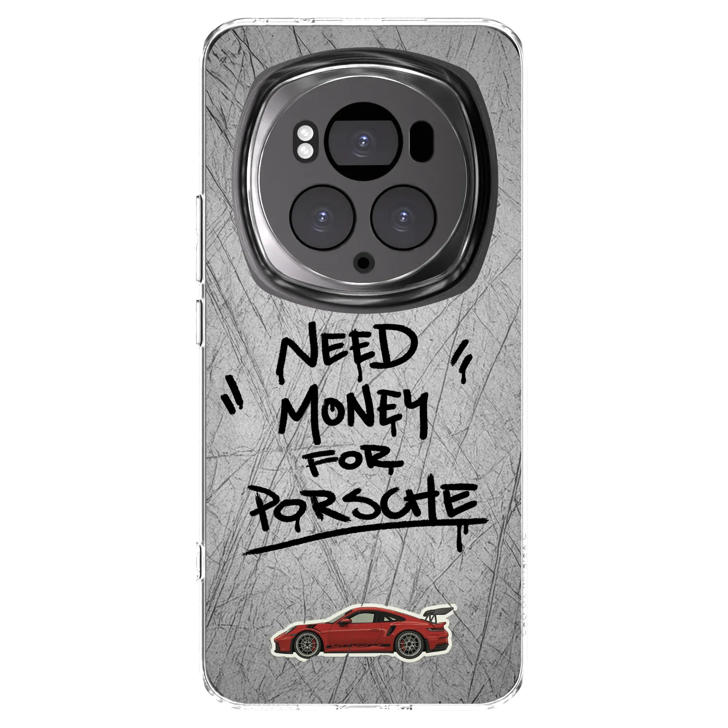 Picasee silikónový prehľadný obal pre Honor Magic6 Pro - Grey Drift