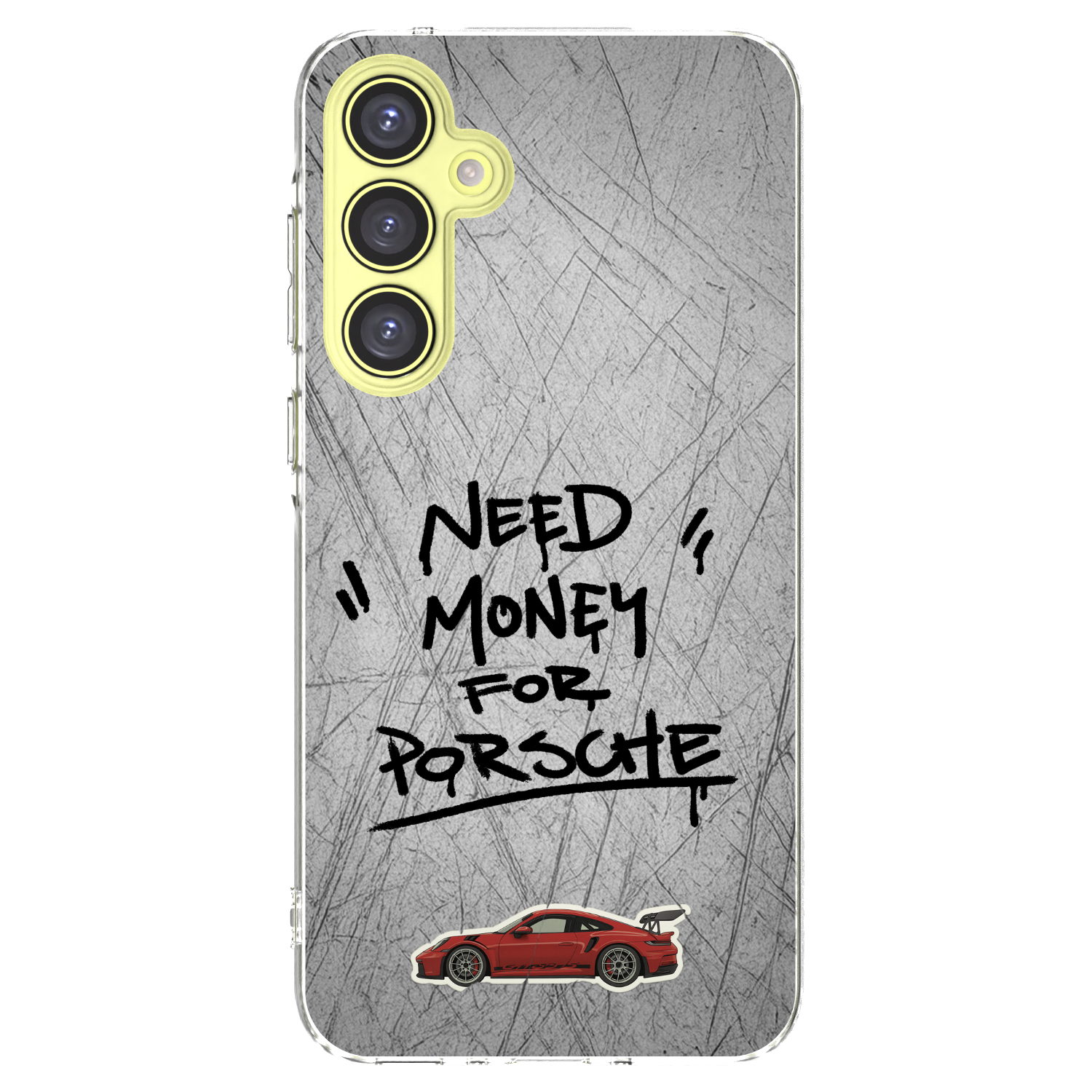 Picasee silikónový prehľadný obal pre Samsung Galaxy A35 5G A356B - Grey Drift