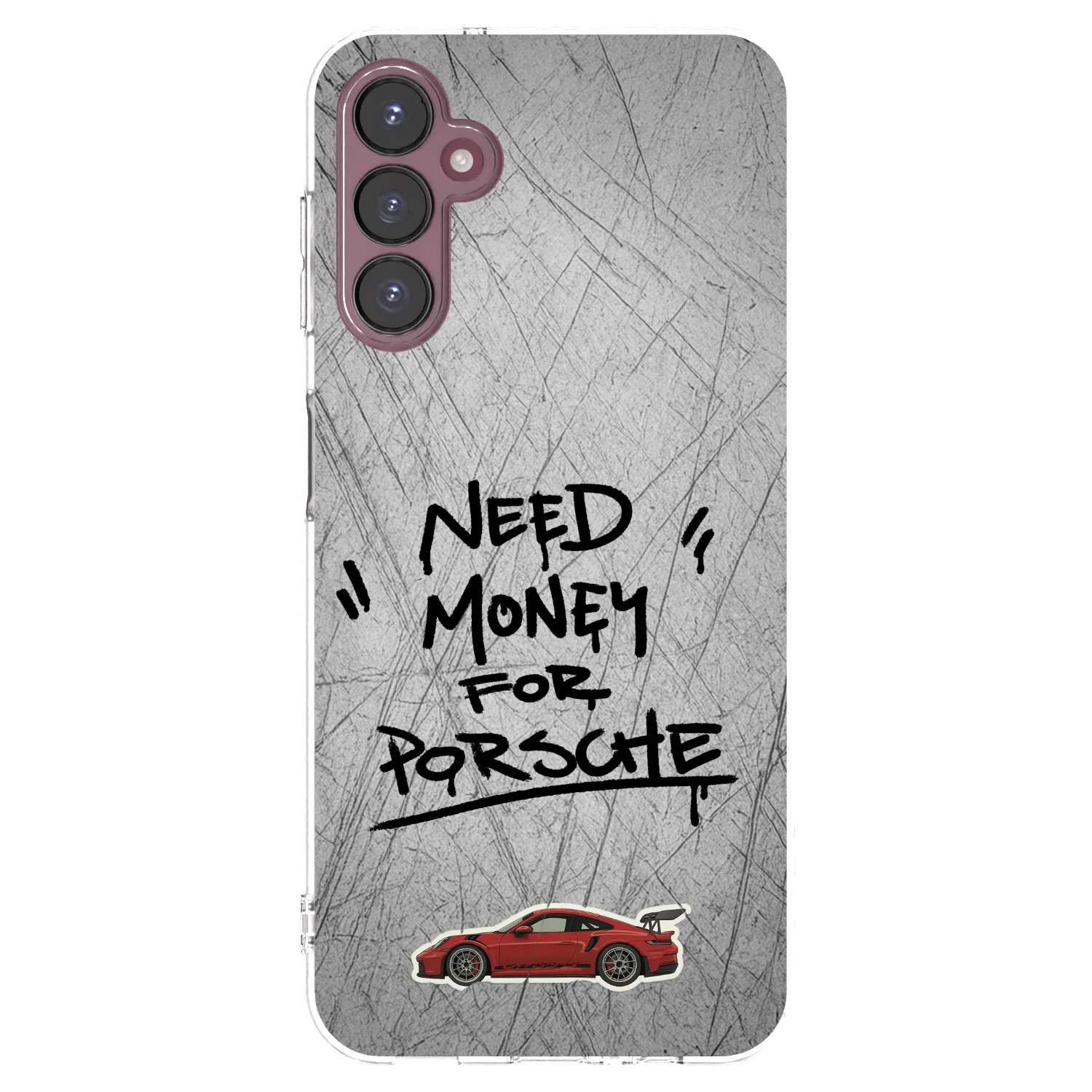 Picasee silikónový prehľadný obal pre Samsung Galaxy A05s A057G - Grey Drift