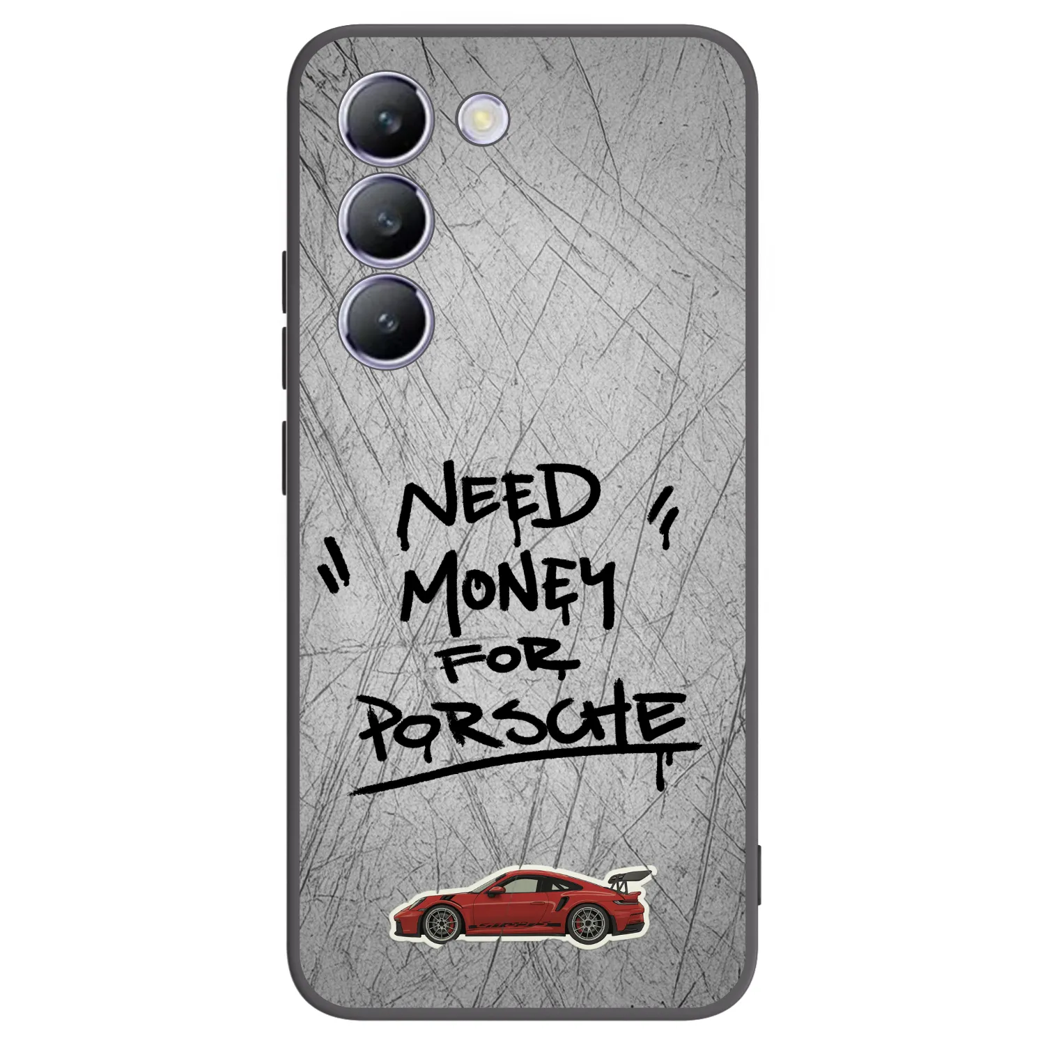 Picasee silikónový čierny obal pre Vivo V40 SE 5G - Grey Drift