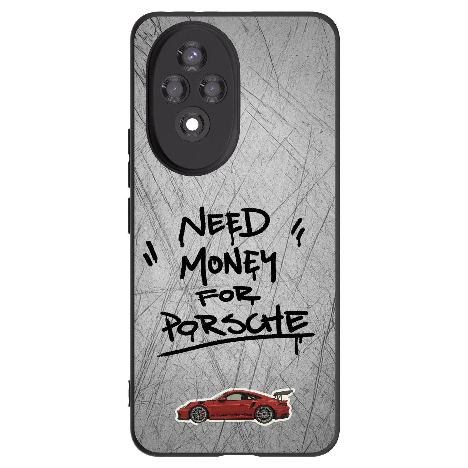 Picasee silikónový čierny obal pre Honor 200 Pro 5G - Grey Drift