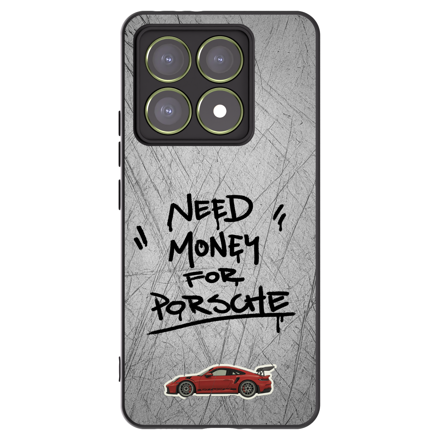 Picasee silikónový čierny obal pre Xiaomi 14T - Grey Drift