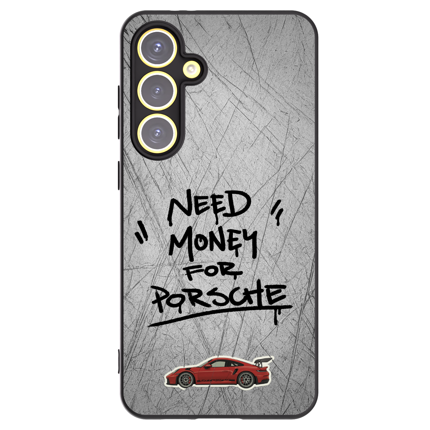Picasee silikónový čierny obal pre Samsung Galaxy S24 FE S721B - Grey Drift