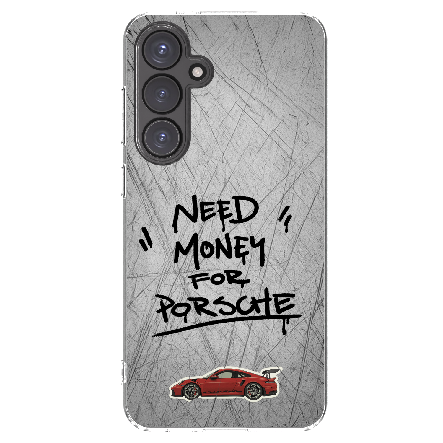 Picasee silikónový prehľadný obal pre Samsung Galaxy S24 FE S721B - Grey Drift