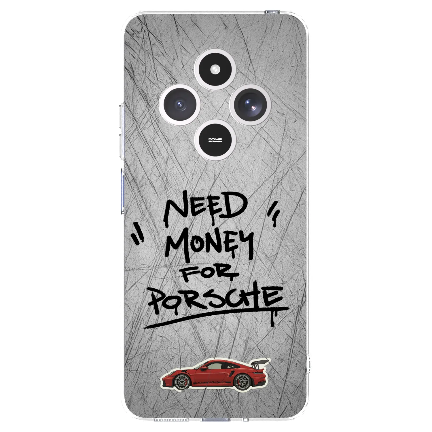 Picasee silikónový prehľadný obal pre Xiaomi Redmi 14C - Grey Drift