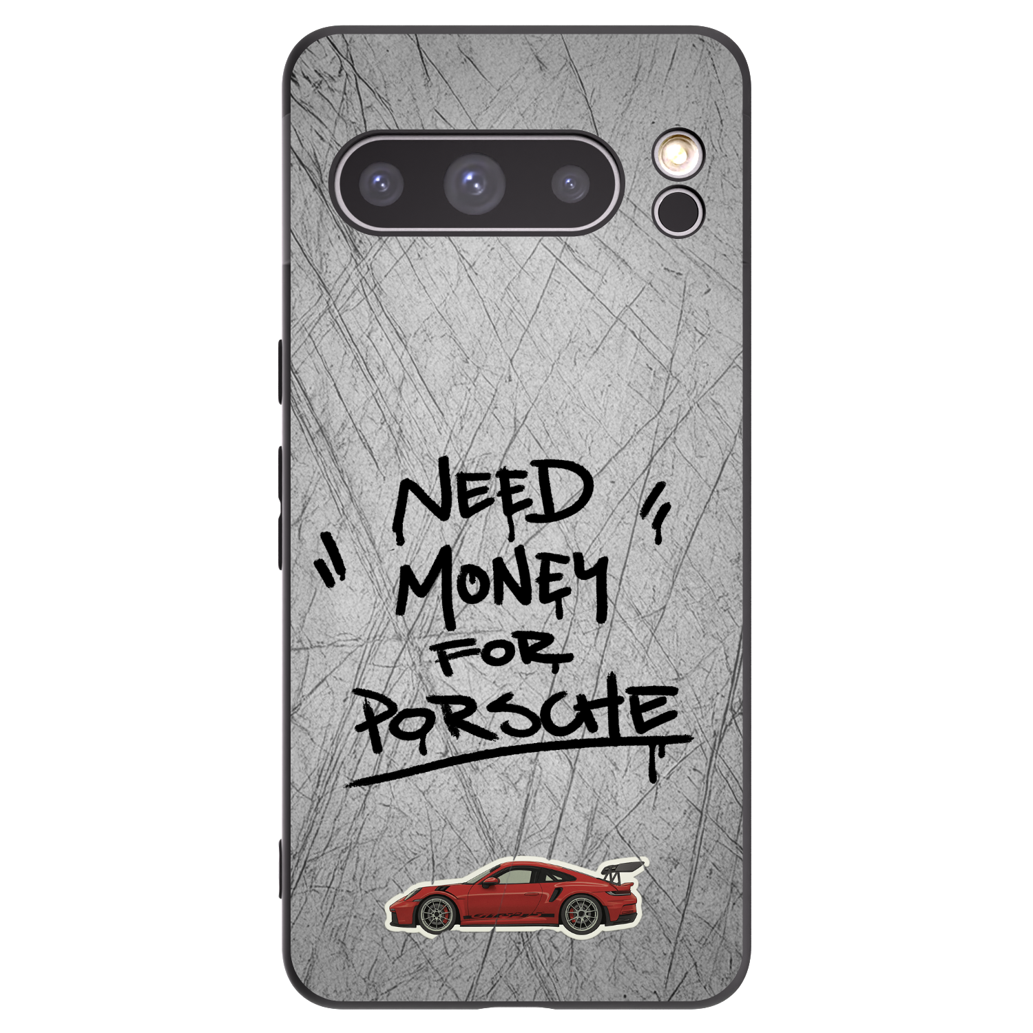 Picasee silikónový čierny obal pre Google Pixel 8 Pro - Grey Drift