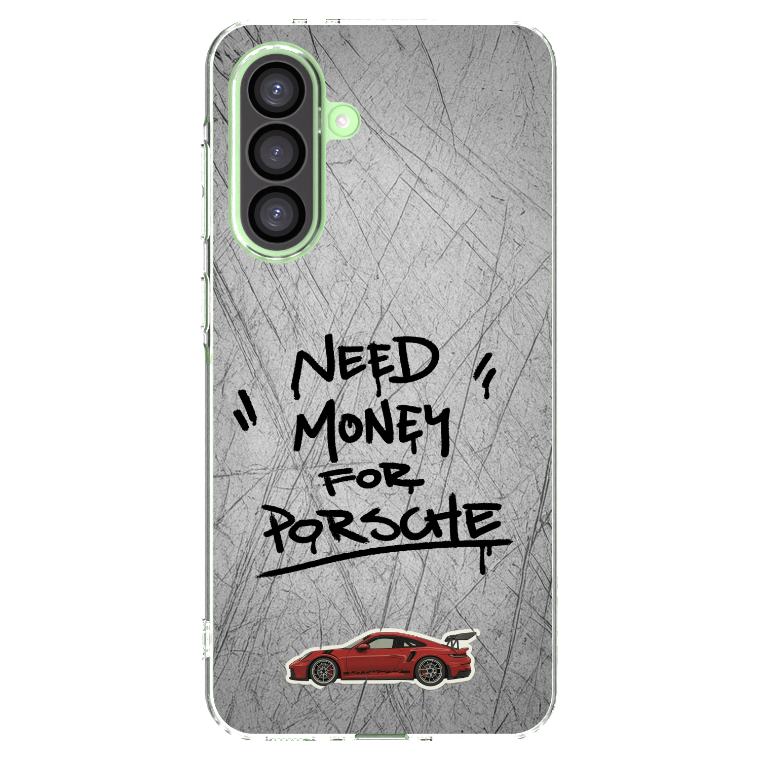 Picasee silikónový prehľadný obal pre Samsung Galaxy A26 5G A266B - Grey Drift