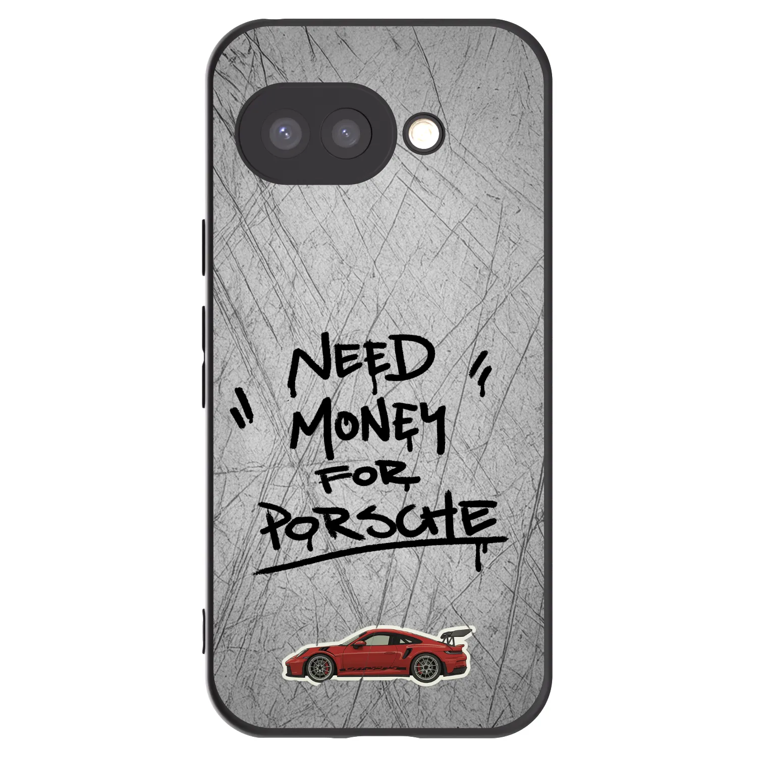 Picasee silikónový čierny obal pre Google Pixel 9a - Grey Drift