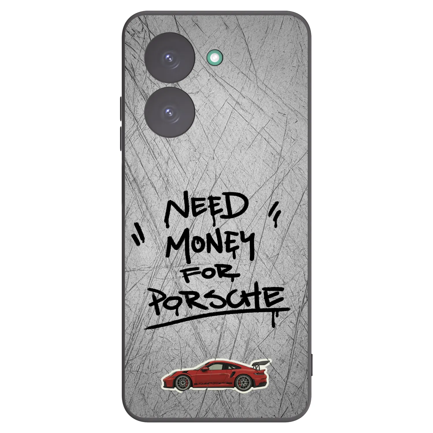 Picasee silikónový čierny obal pre Xiaomi Redmi A5 - Grey Drift