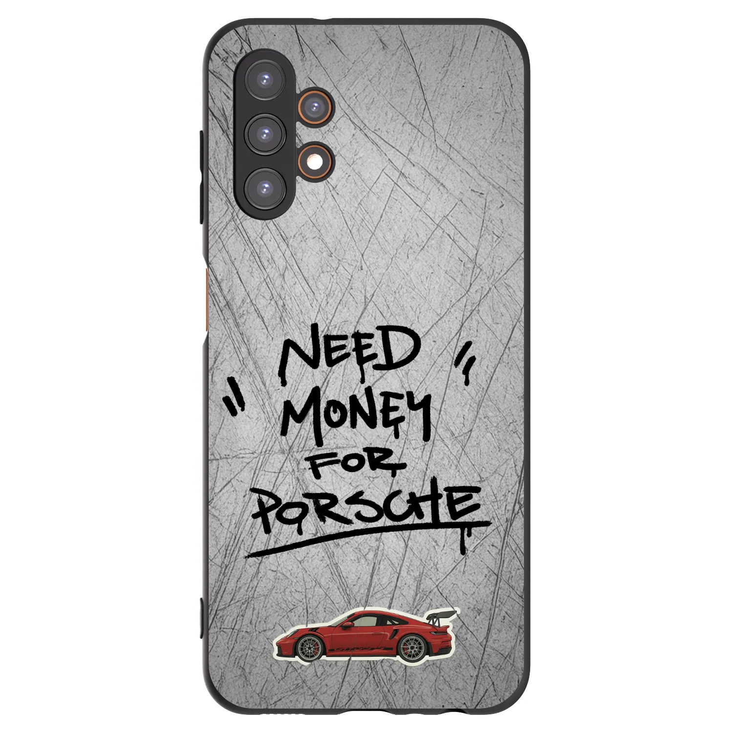 Picasee silikónový čierny obal pre Samsung Galaxy A13 5G - Grey Drift