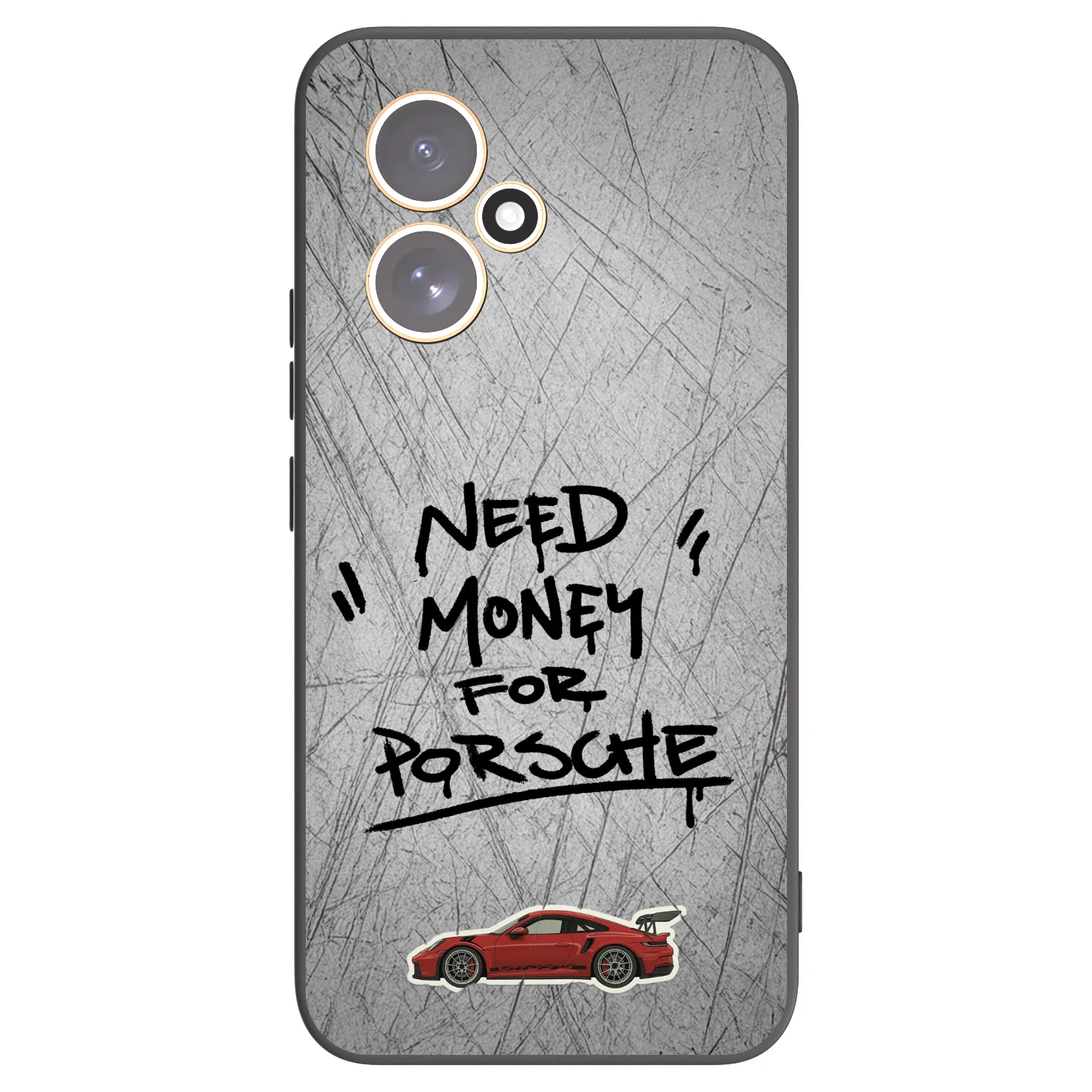 Picasee silikónový čierny obal pre Honor 400 5G - Grey Drift