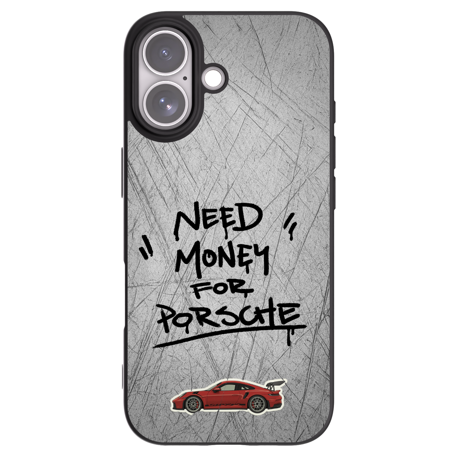 Picasee silikónový čierny obal pre Apple iPhone 17 - Grey Drift