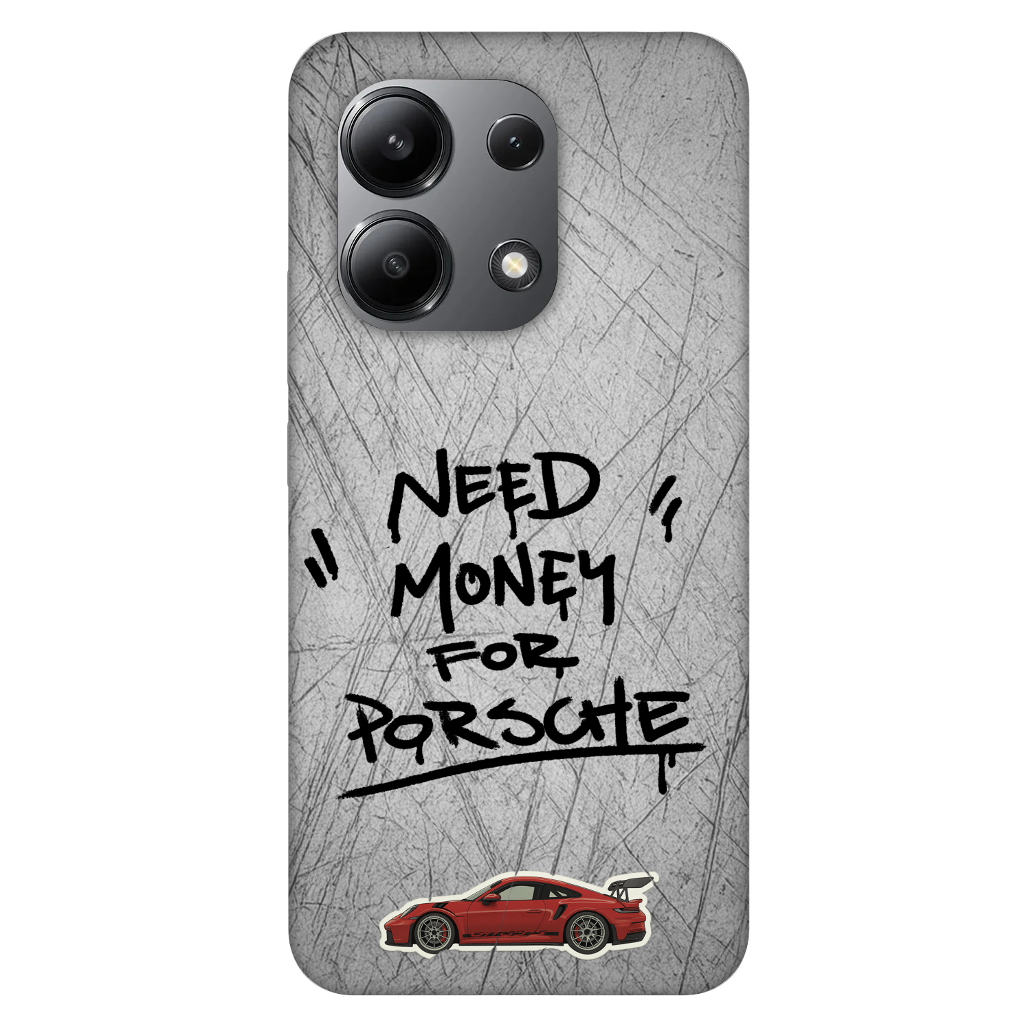 Picasee Fashion Case pre Xiaomi Redmi Note 13 4G - Grey Drift