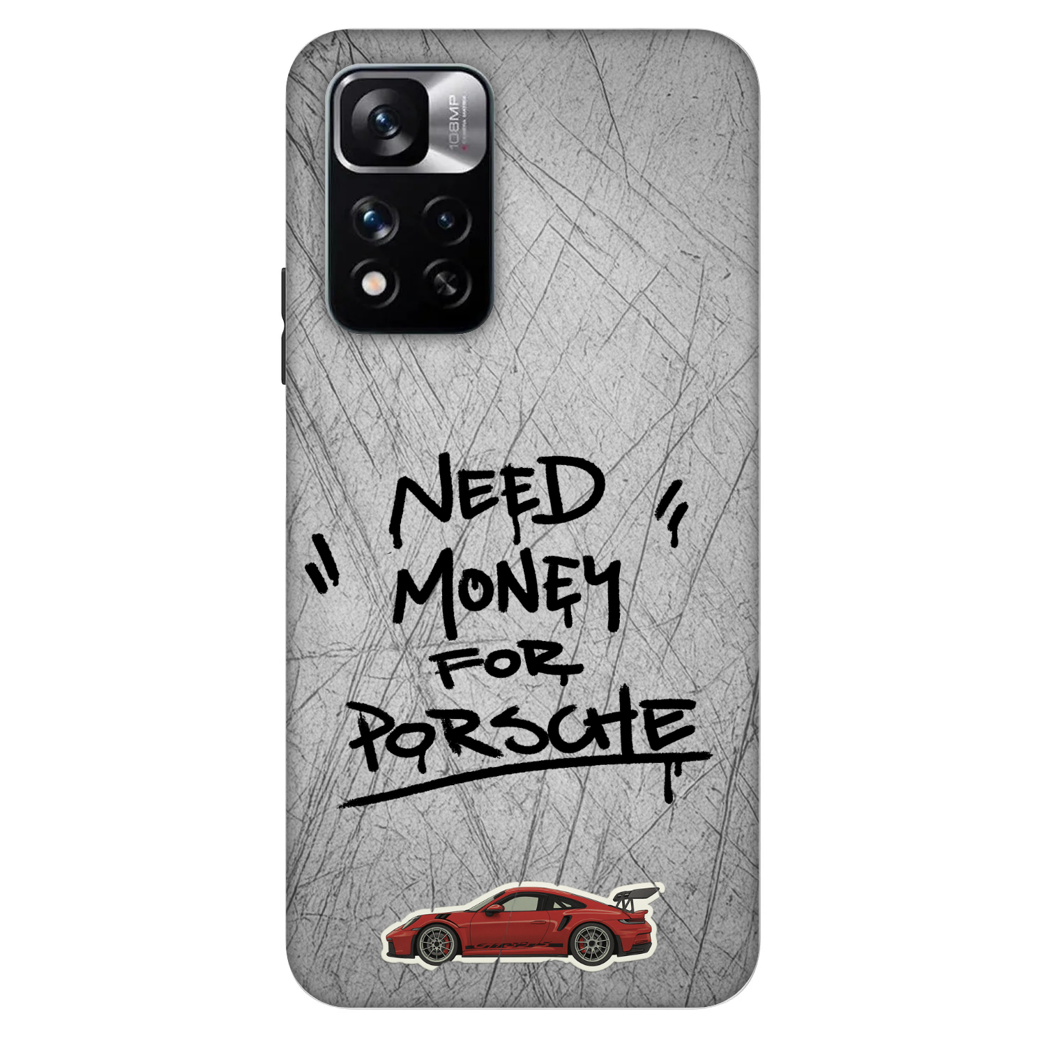 Picasee Fashion Case pre Xiaomi Redmi Note 11 Pro 5G - Grey Drift