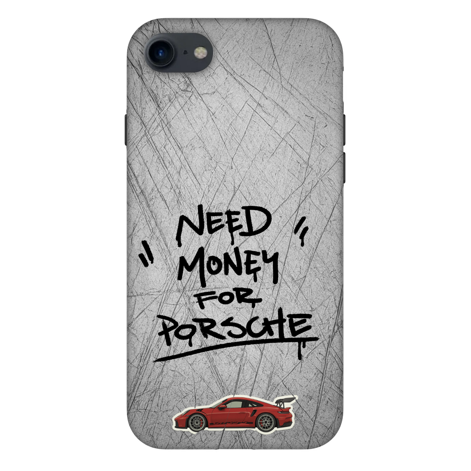 Picasee Fashion Case pre Apple iPhone SE 2020 - Grey Drift