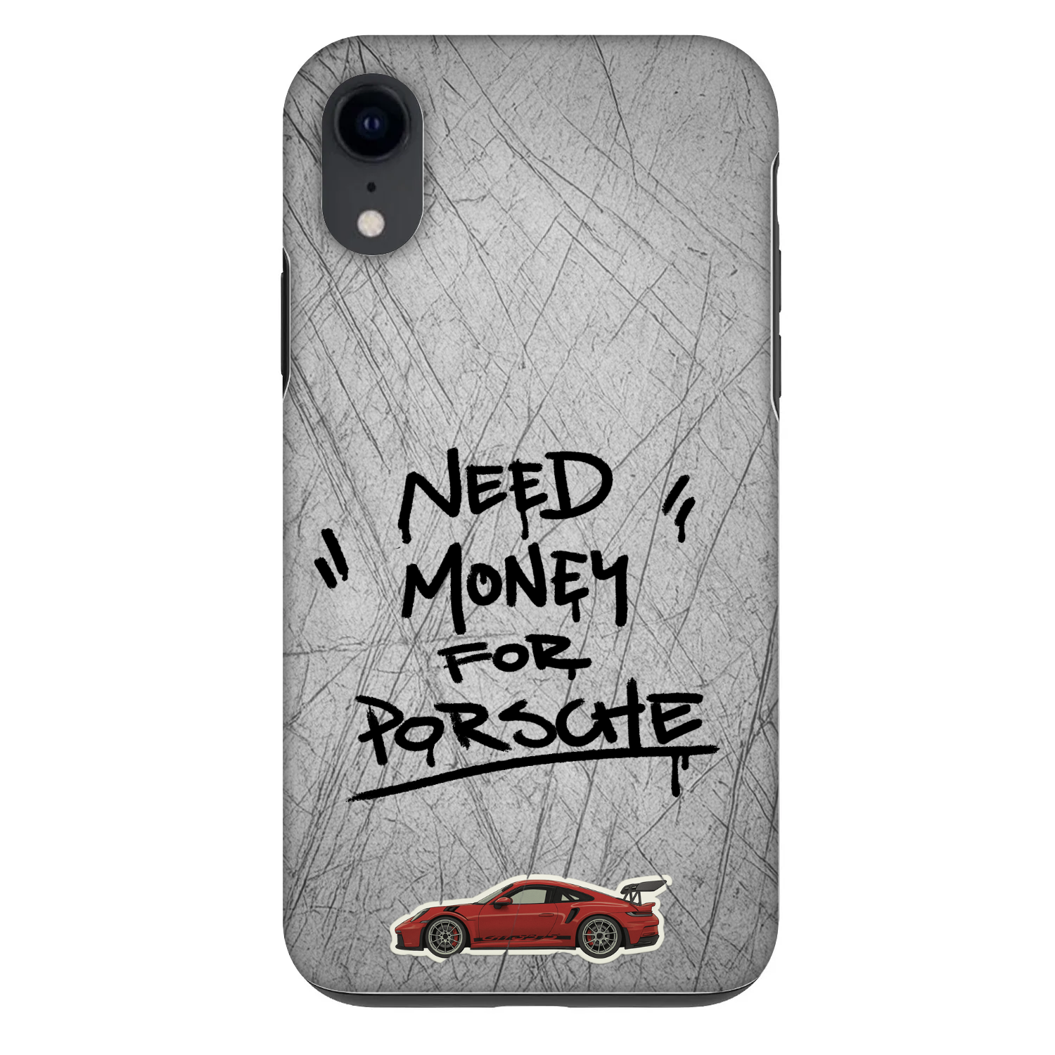Picasee Fashion Case pre Apple iPhone XR - Grey Drift