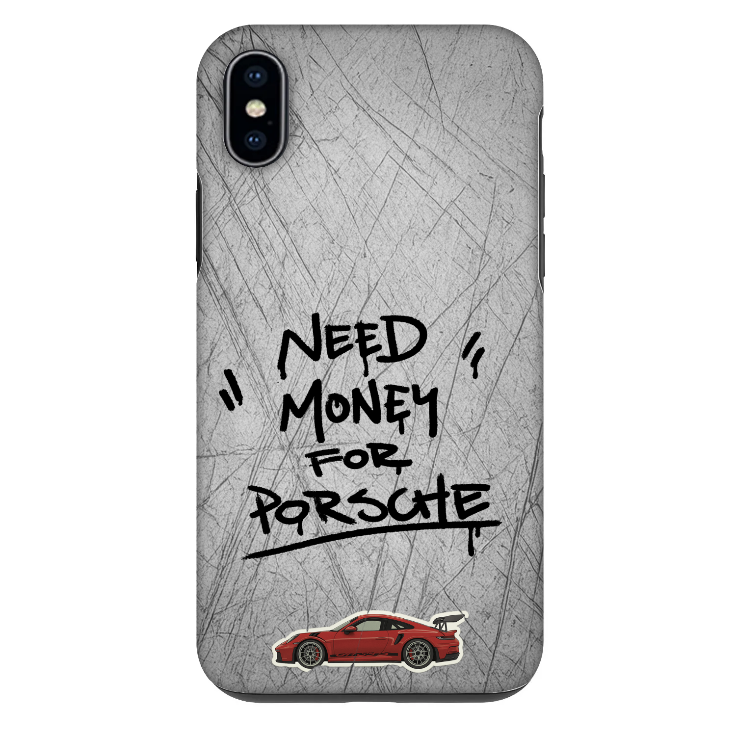 Picasee Fashion Case pre Apple iPhone XS Max - Grey Drift