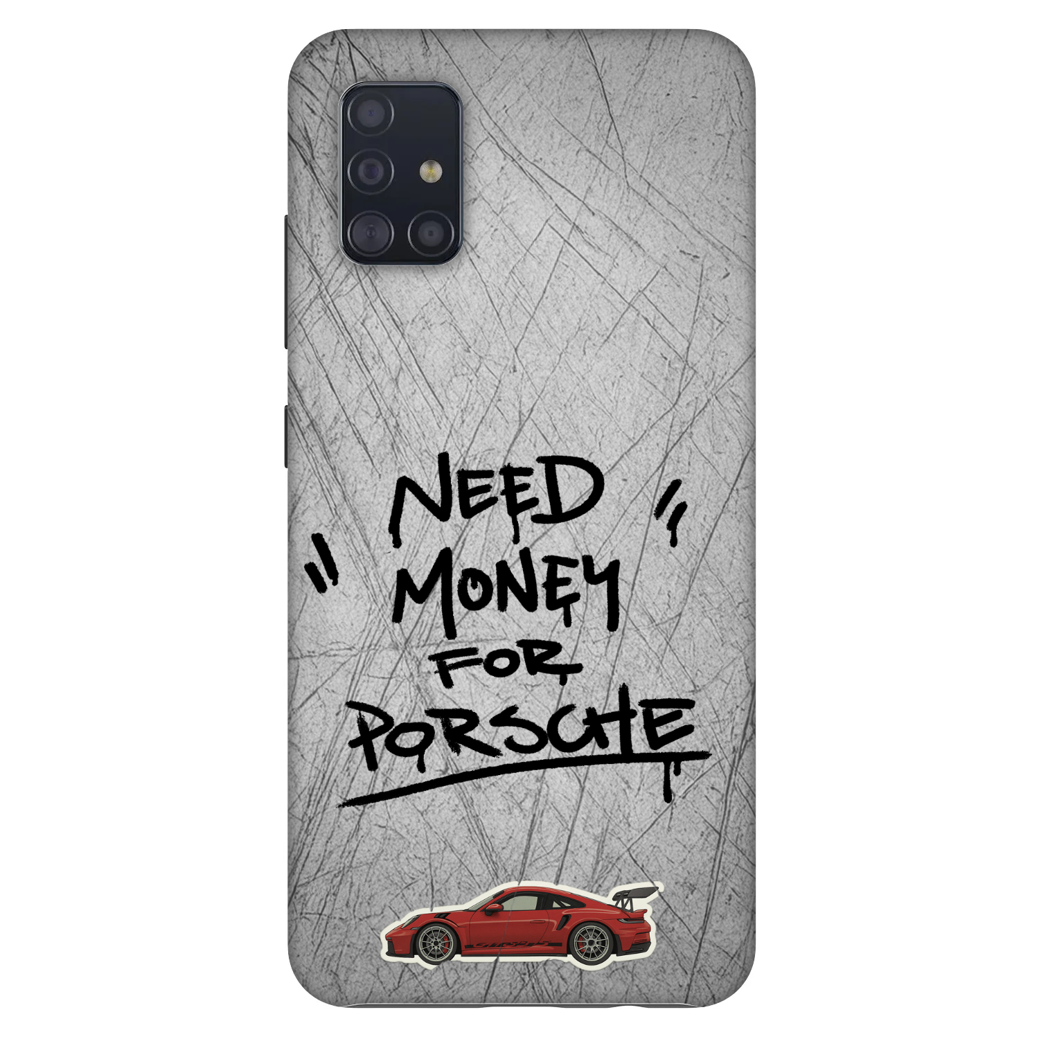 Picasee Fashion Case pre Samsung Galaxy A51 A515F - Grey Drift