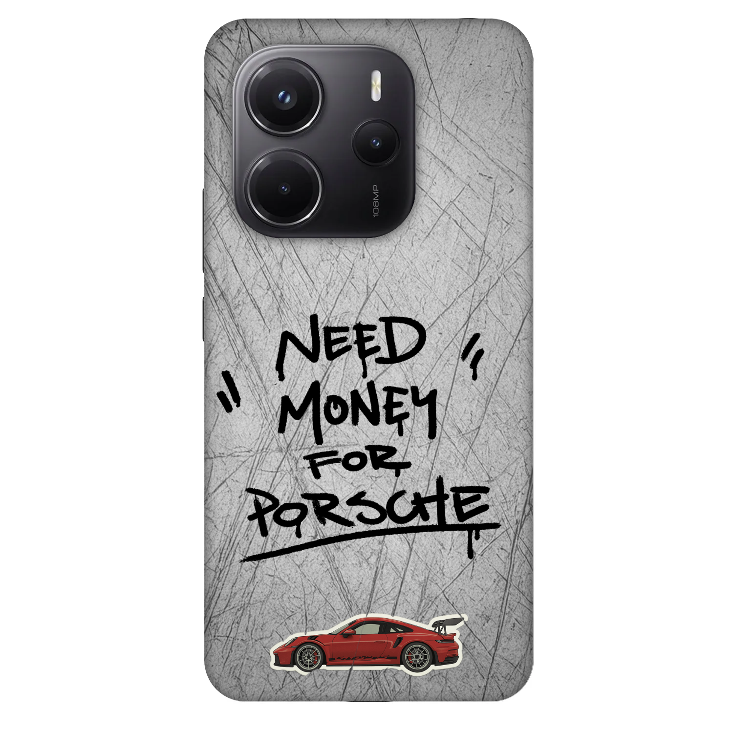 Picasee Fashion Case pre Xiaomi Redmi Note 14 4G - Grey Drift