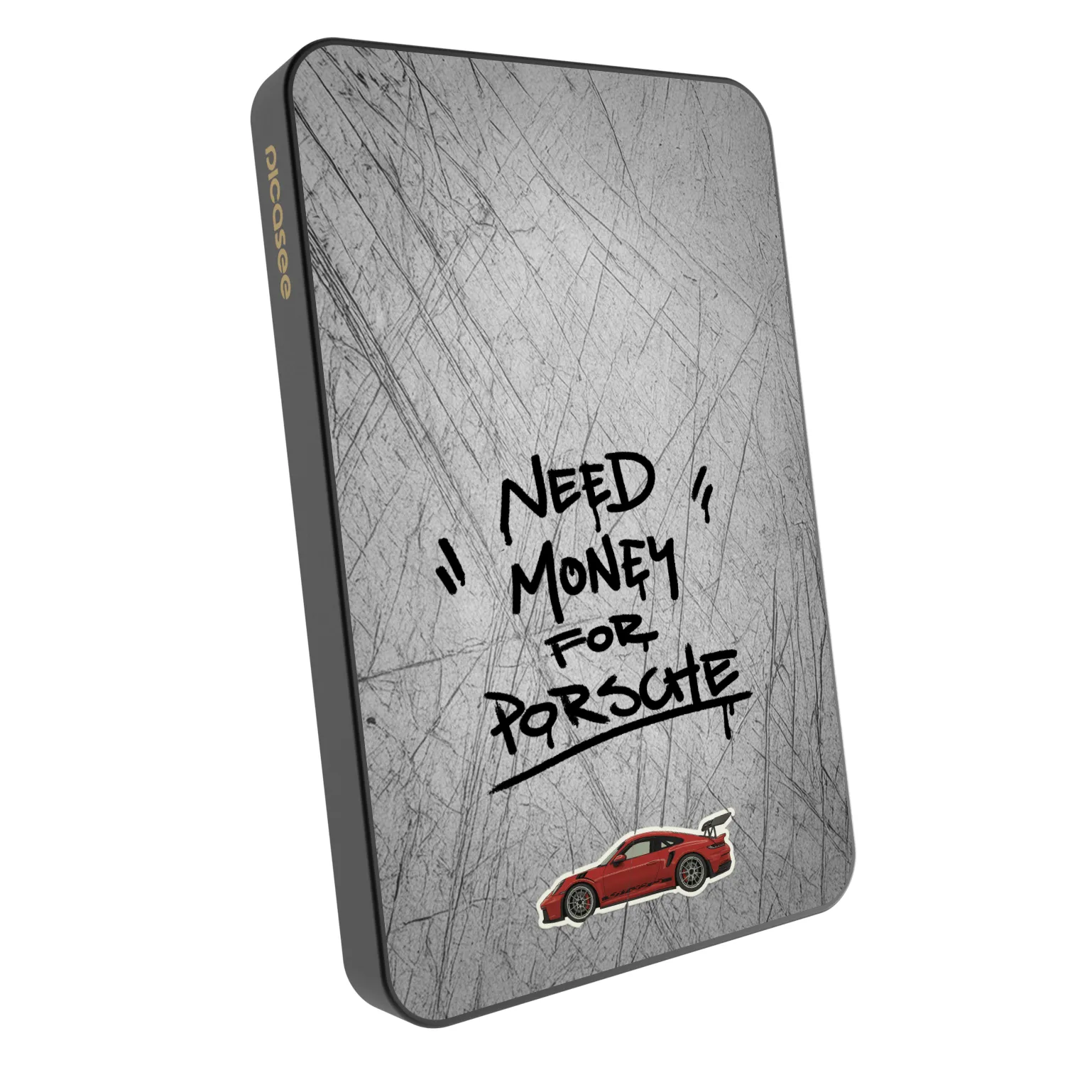 Picasee Powerbanka s MagSafe 5 000 mAh Šedá - Grey Drift