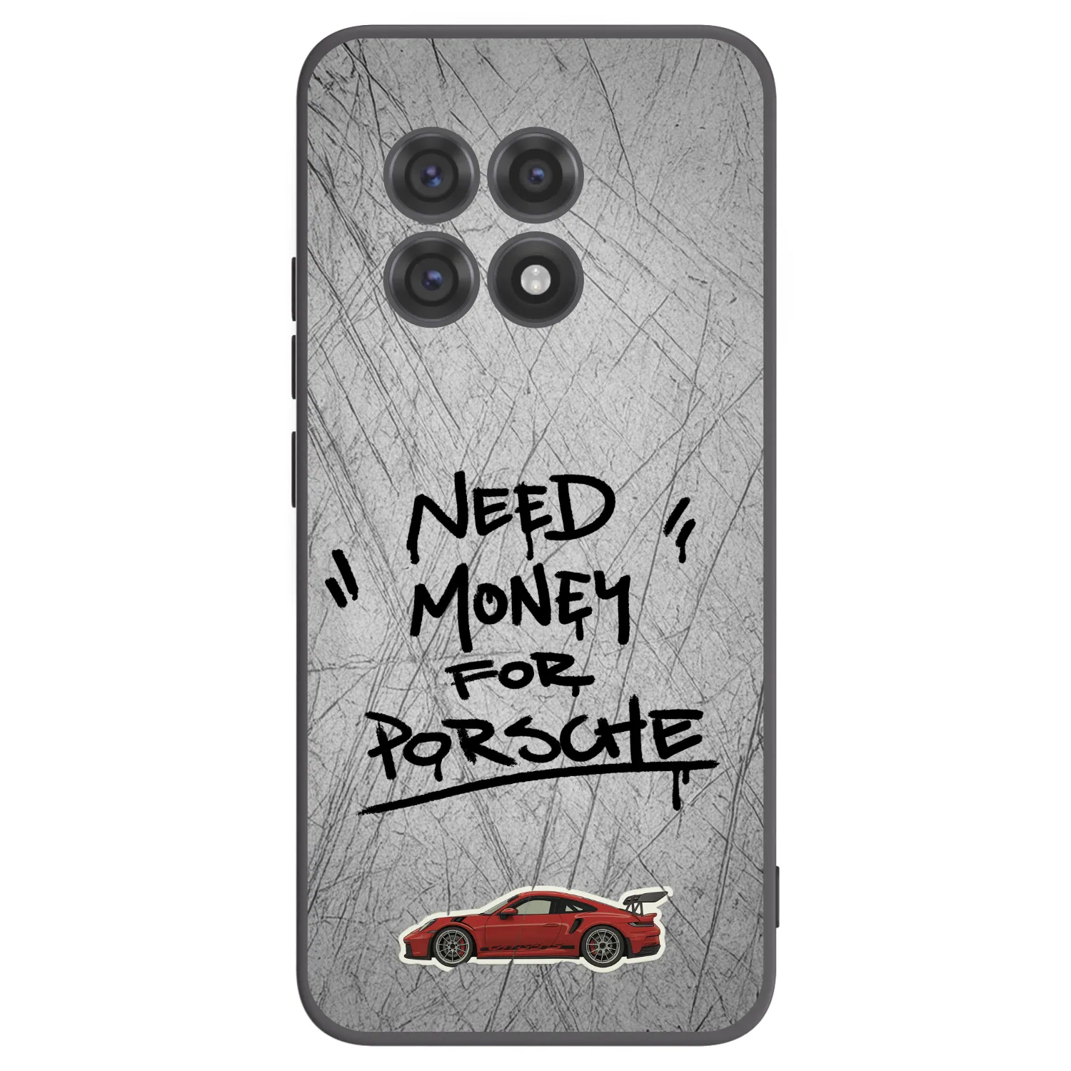 Silikónový čierny obal pre OnePlus 13R 5G - Grey Drift