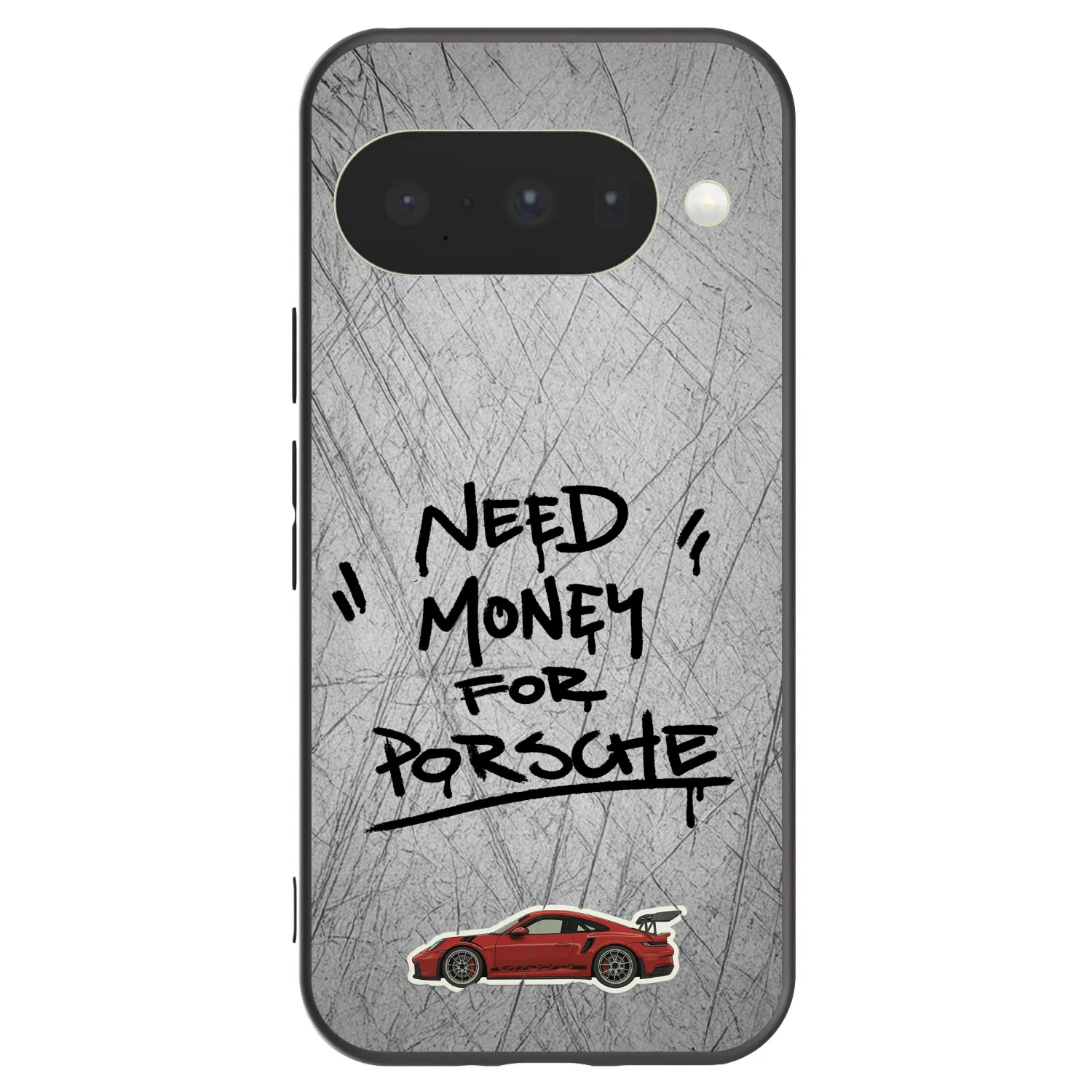 Picasee silikónový čierny obal pre Google Pixel 10 - Grey Drift