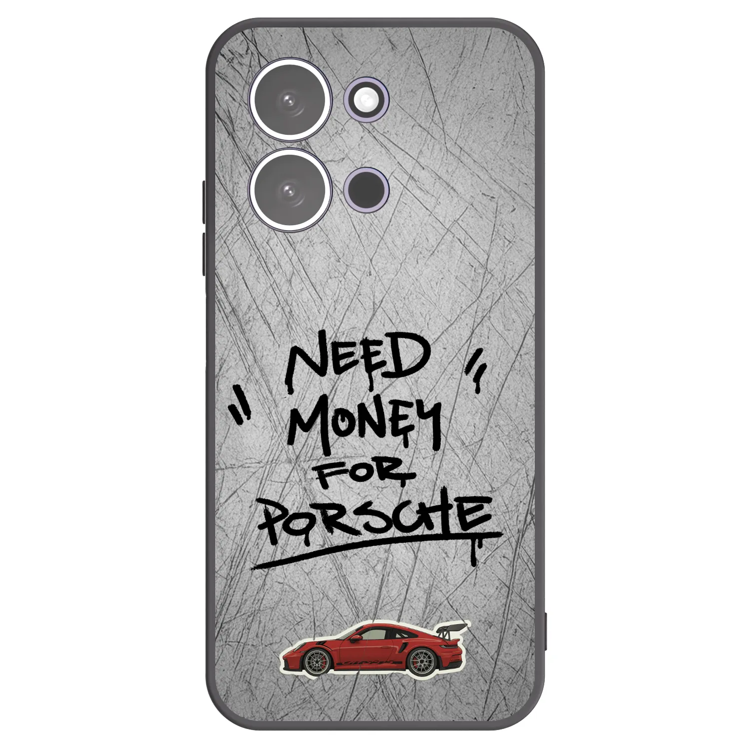 Picasee silikónový čierny obal pre Xiaomi Redmi 15C 5G - Grey Drift