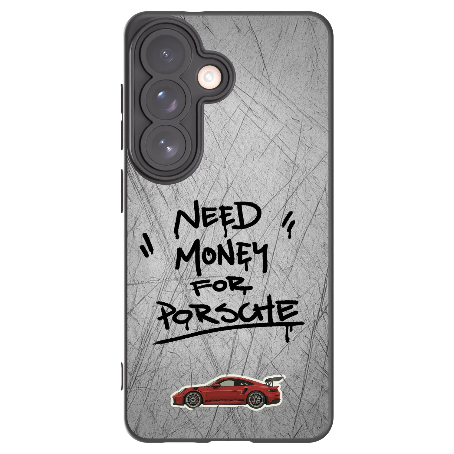 Picasee silikónový čierny obal pre Samsung Galaxy S26 - Grey Drift