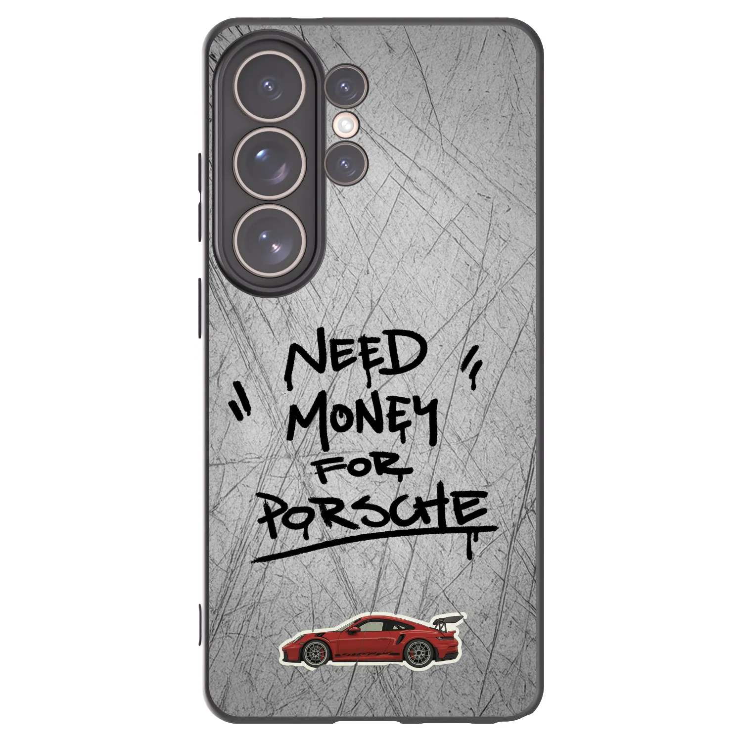 Picasee silikónový čierny obal pre Samsung Galaxy S26 Ultra - Grey Drift