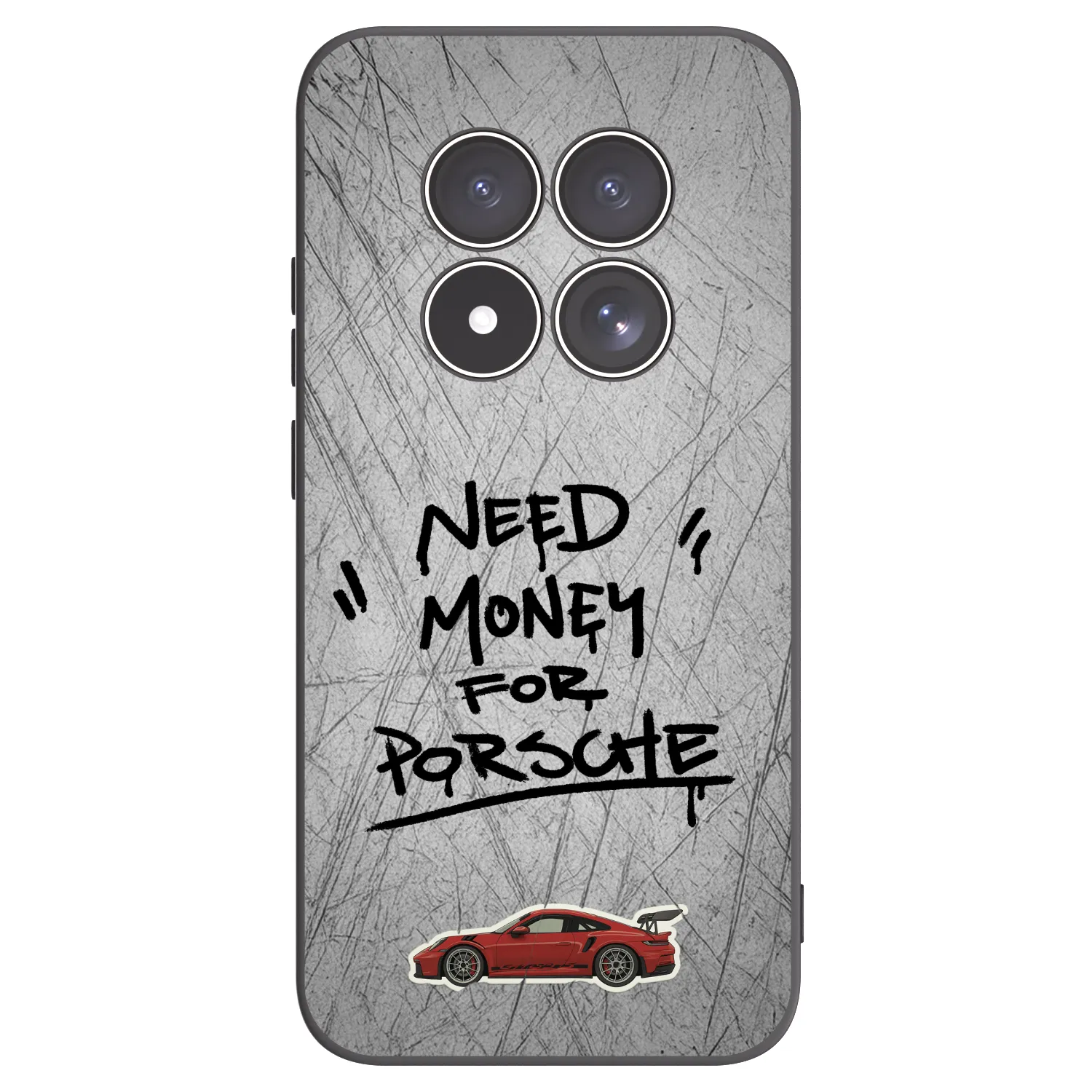 Picasee silikónový čierny obal pre Xiaomi Redmi Note 15 Pro 5G - Grey Drift