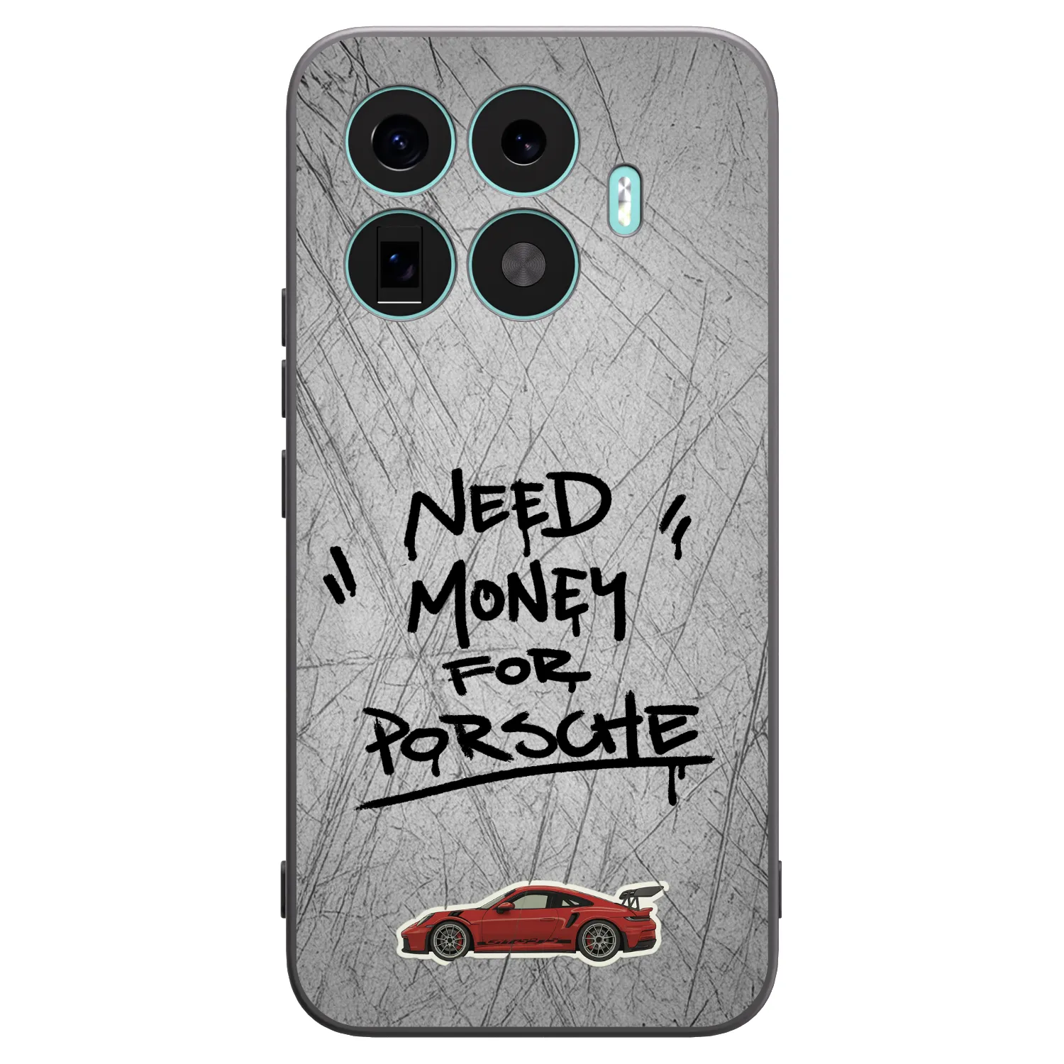 Picasee silikónový čierny obal pre Xiaomi 17T Pro - Grey Drift