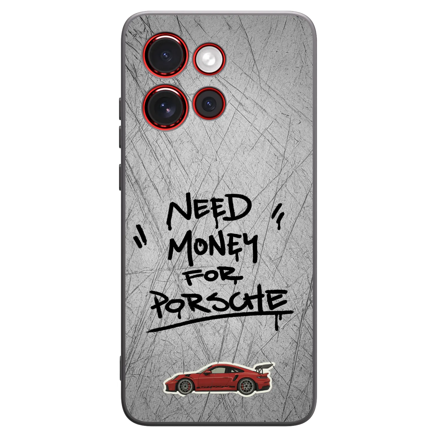 Picasee silikónový čierny obal pre Motorola Edge 60 Neo 5G - Grey Drift