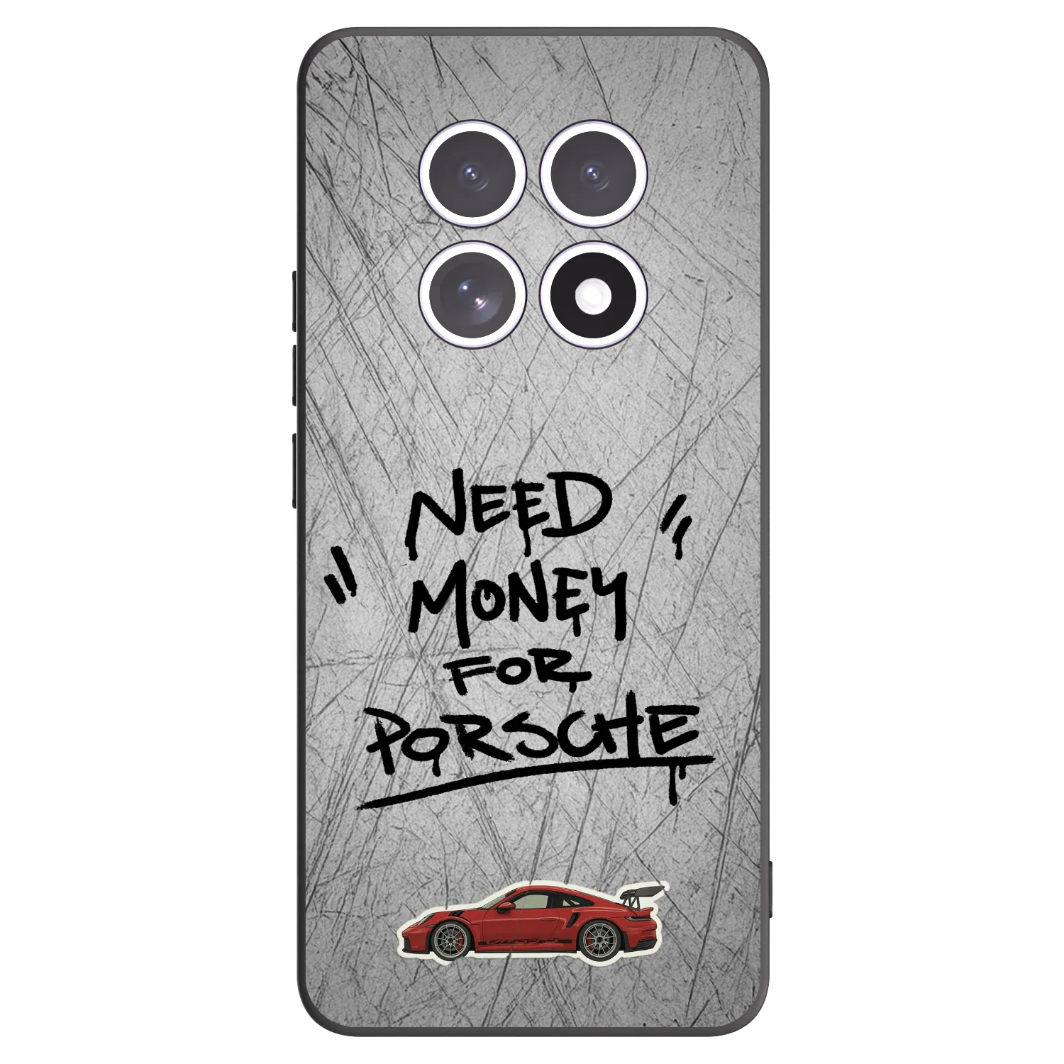 Picasee silikónový čierny obal pre Xiaomi Redmi Note 15 5G - Grey Drift