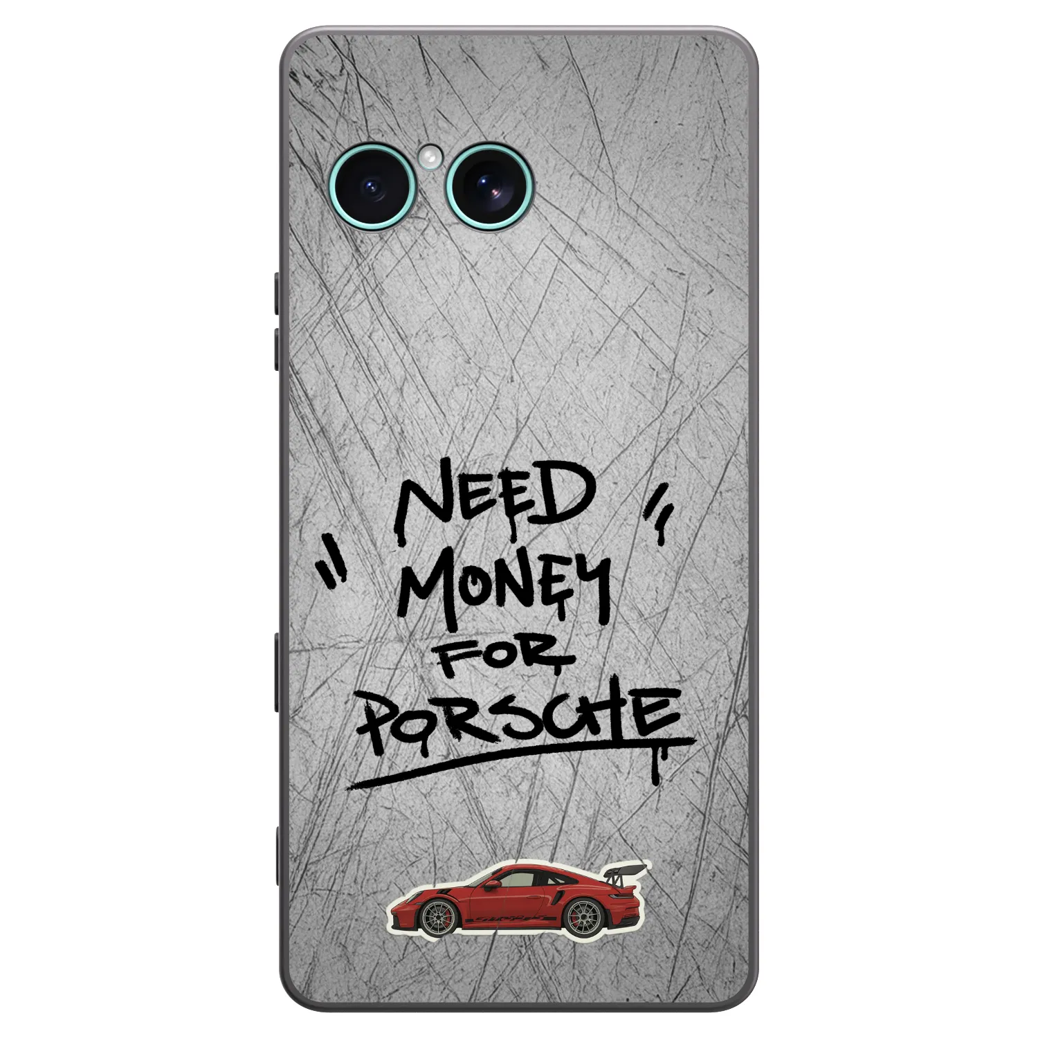 Picasee silikónový čierny obal pre Sony Xperia 10 VII - Grey Drift