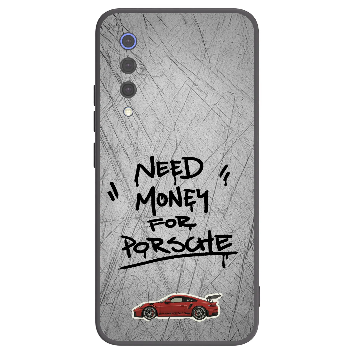 Picasee silikónový čierny obal pre Xiaomi Mi 9 SE - Grey Drift