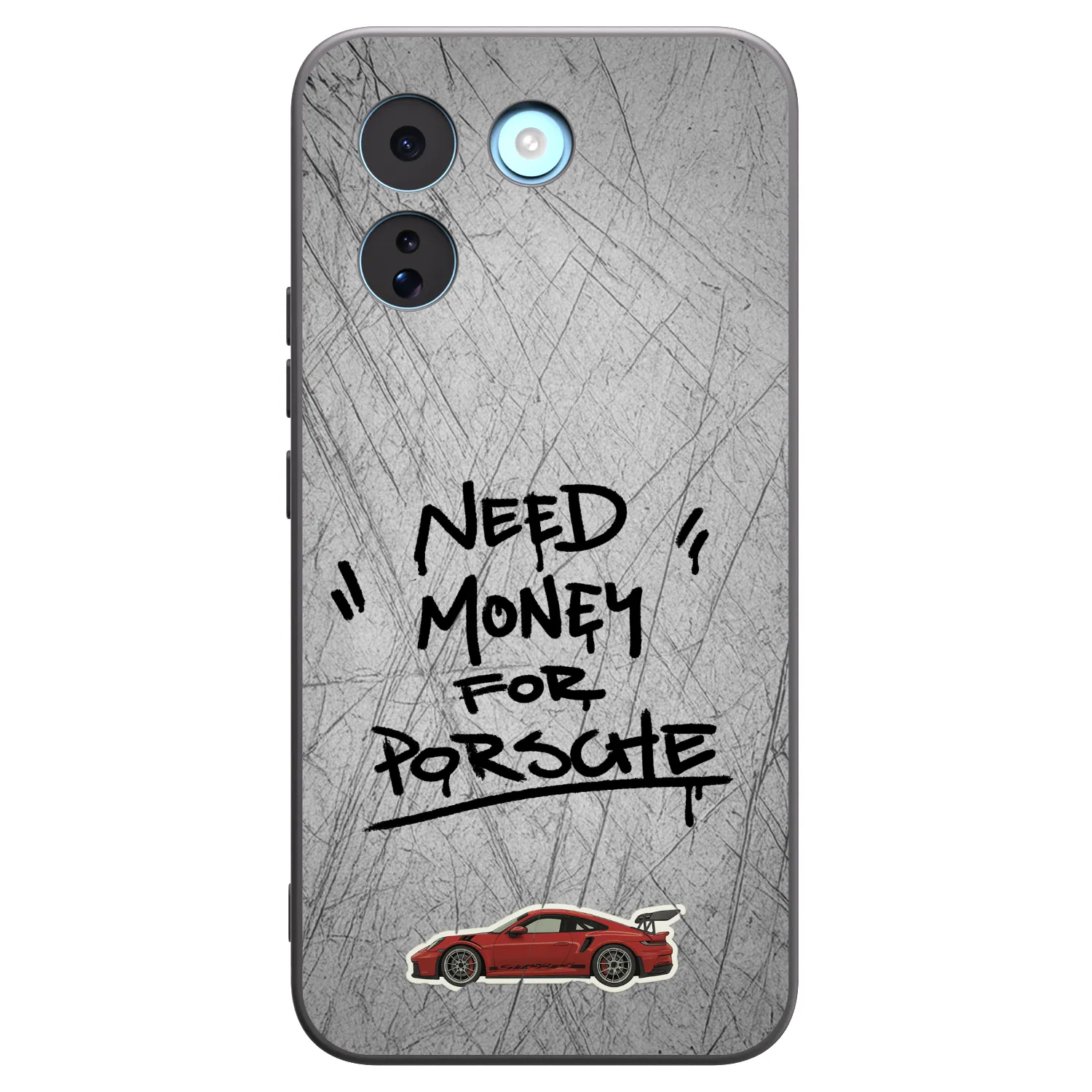 Picasee silikónový čierny obal pre Xiaomi Redmi Note 17 Pro MAX 5G - Grey Drift