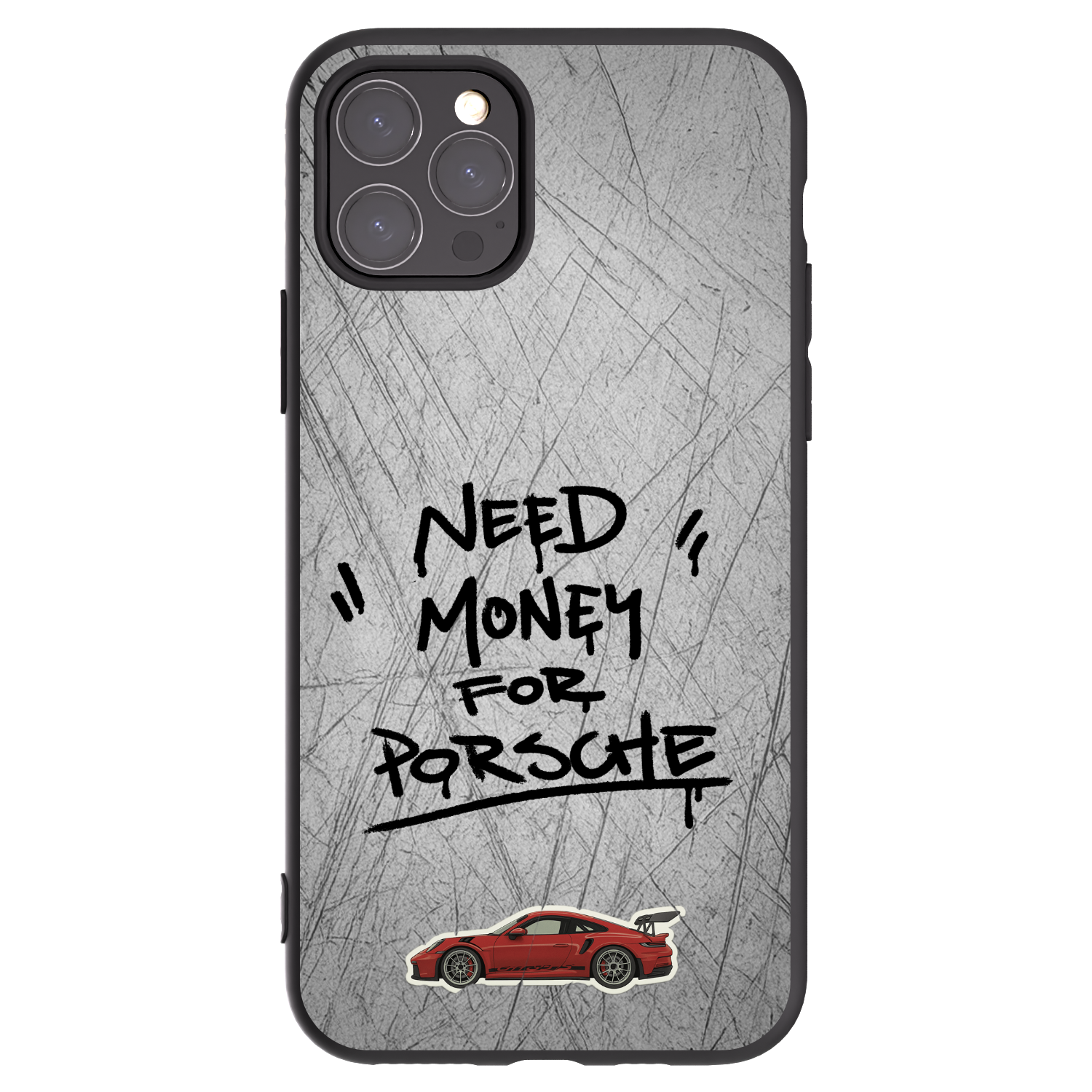 Picasee silikónový čierny obal pre Apple iPhone 11 Pro - Grey Drift