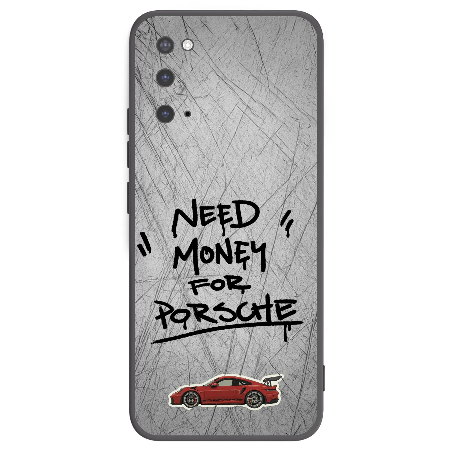 Picasee silikónový čierny obal pre Samsung Galaxy S20 G980F - Grey Drift