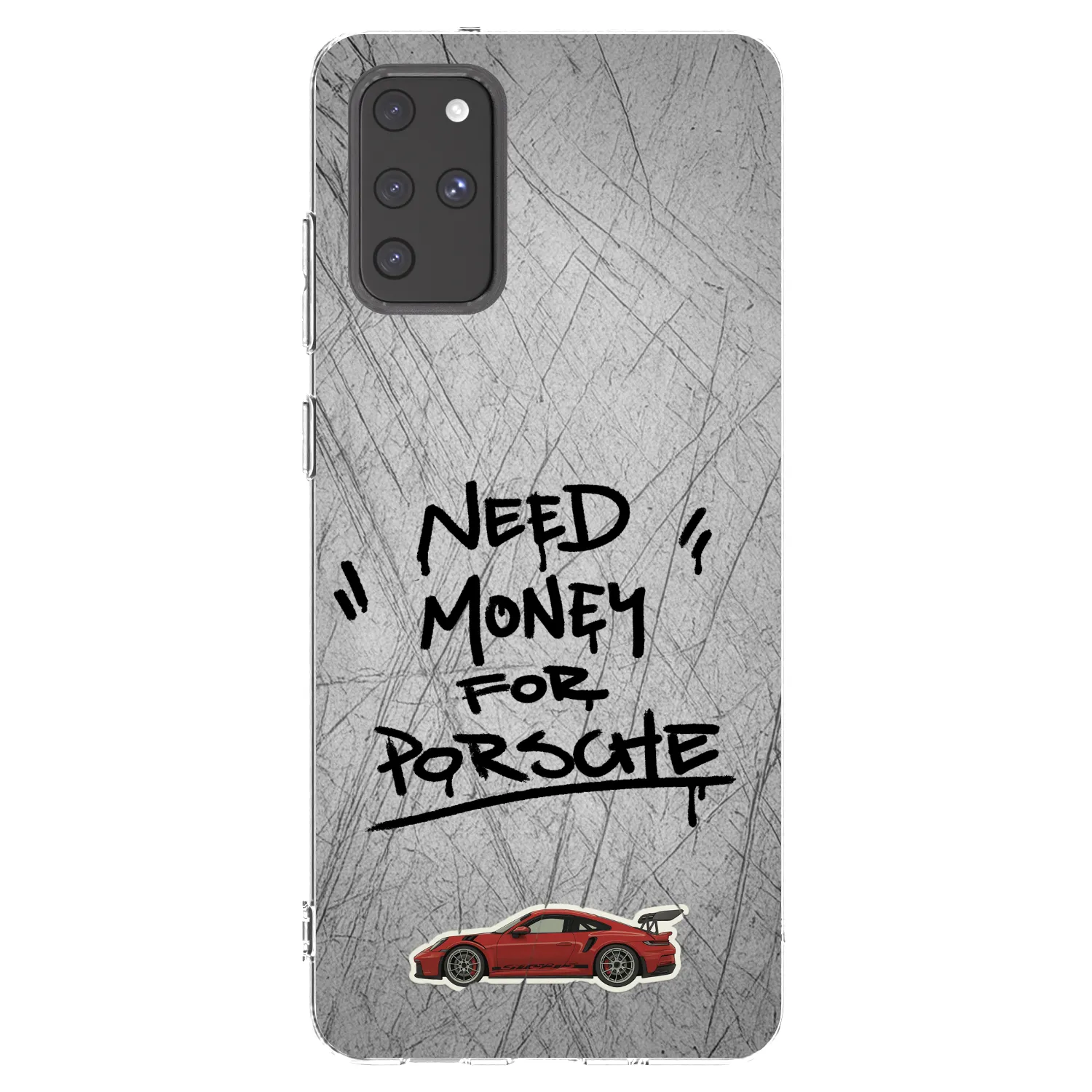 Picasee silikónový prehľadný obal pre Samsung Galaxy S20+ G985F - Grey Drift