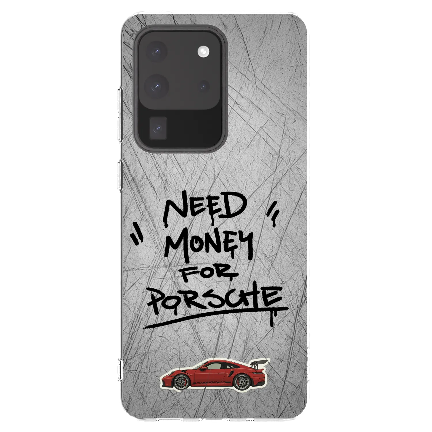Picasee silikónový prehľadný obal pre Samsung Galaxy S20 Ultra 5G G988F - Grey Drift