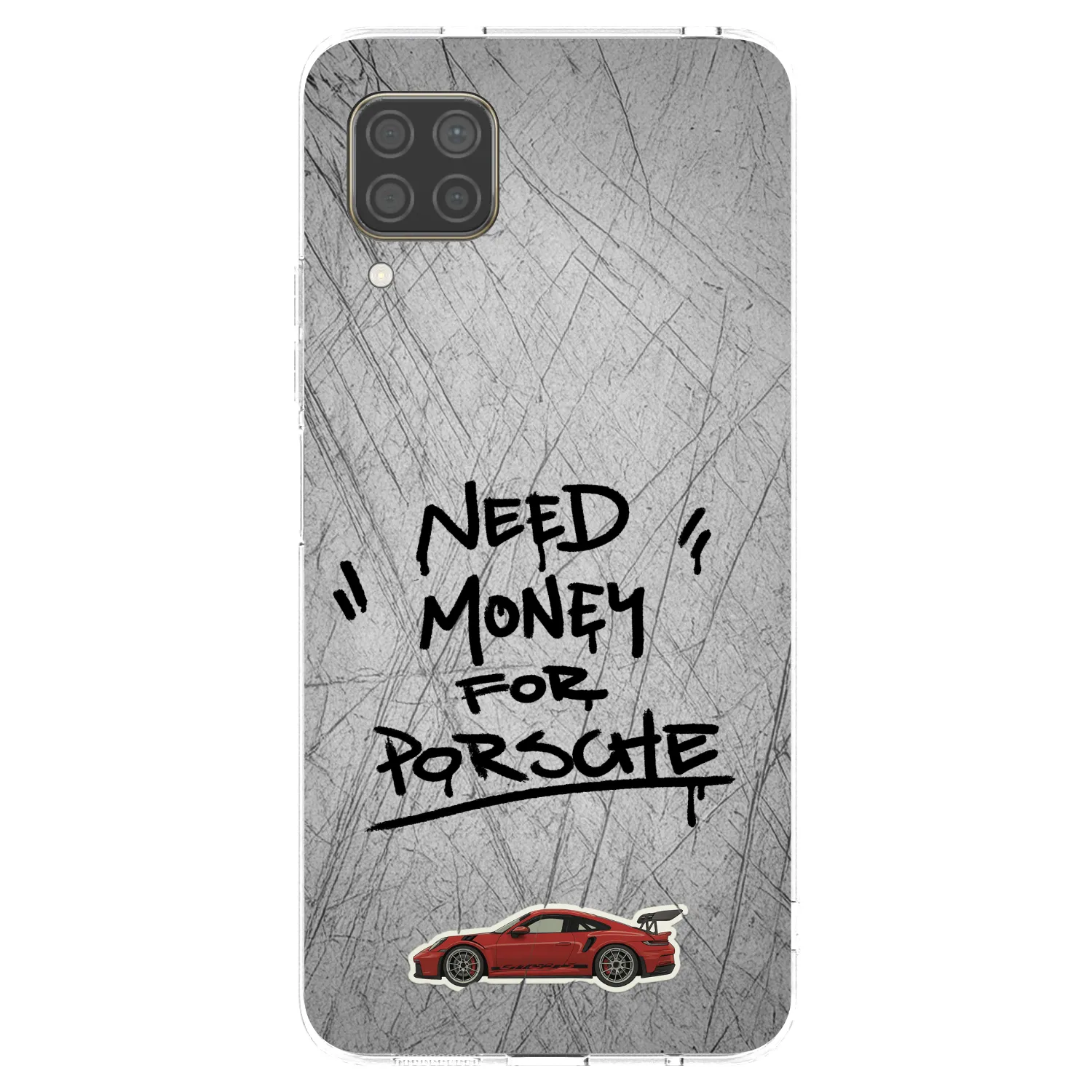 Picasee silikónový prehľadný obal pre Huawei P40 Lite - Grey Drift
