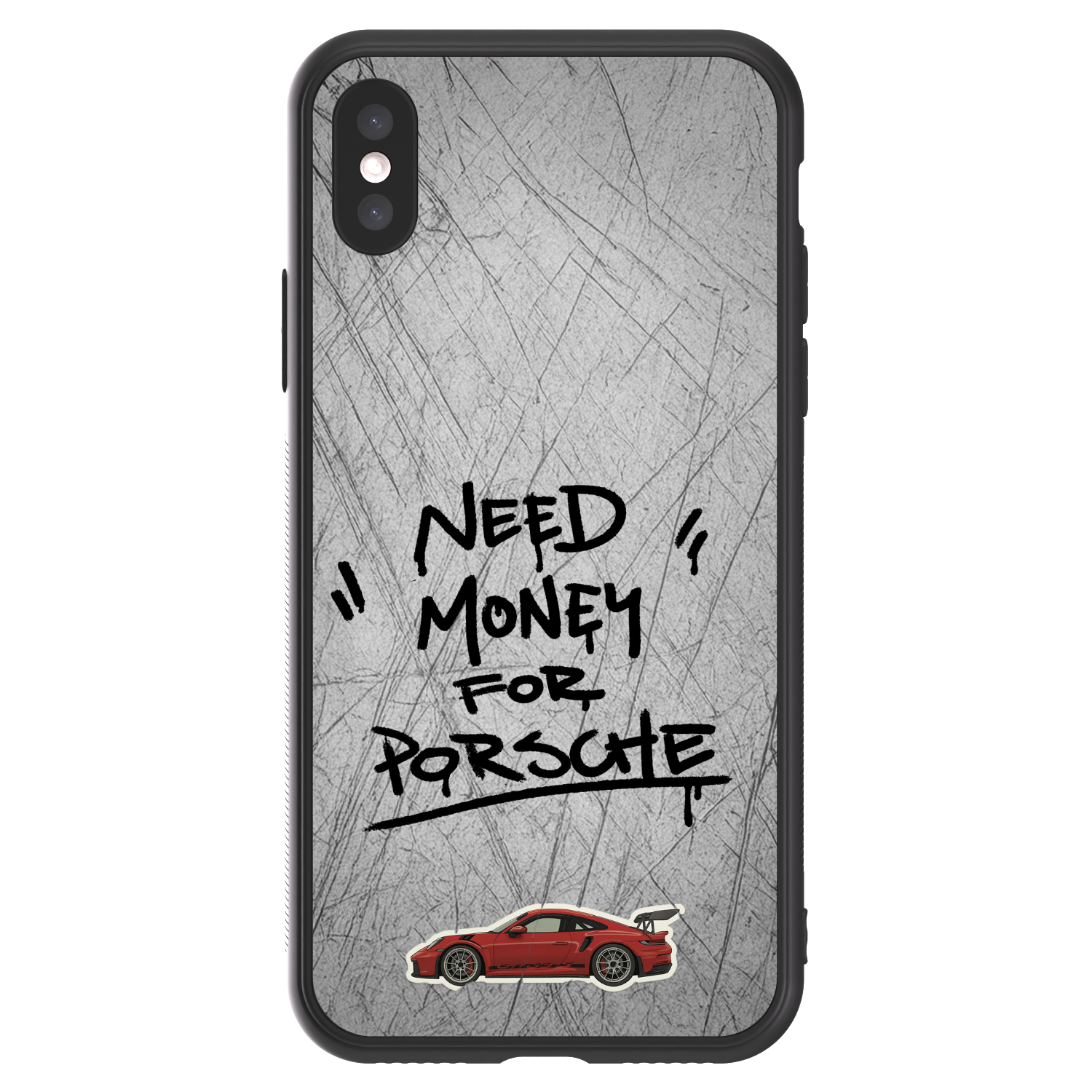 Picasee ULTIMATE CASE pro Apple iPhone X/XS - Grey Drift
