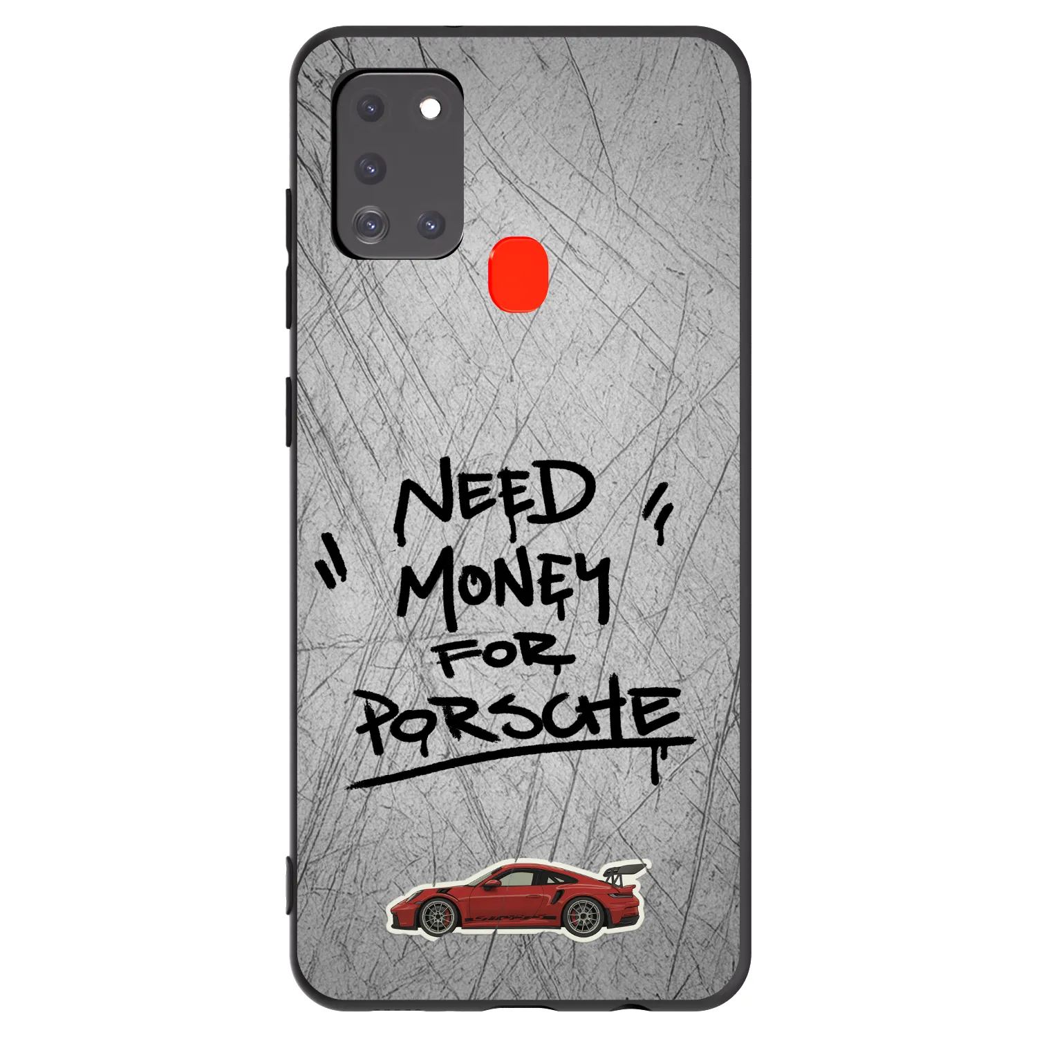 Picasee silikónový čierny obal pre Samsung Galaxy A21s - Grey Drift
